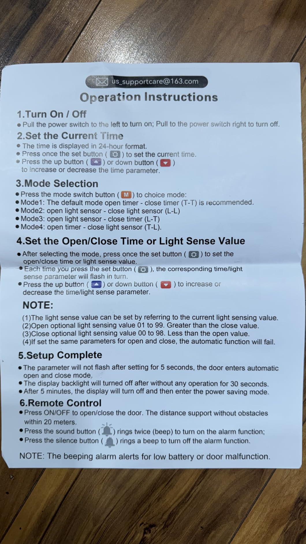 Automatic Chicken Coop Door Solar Powered with Timer & Light Sensor customer photo 1