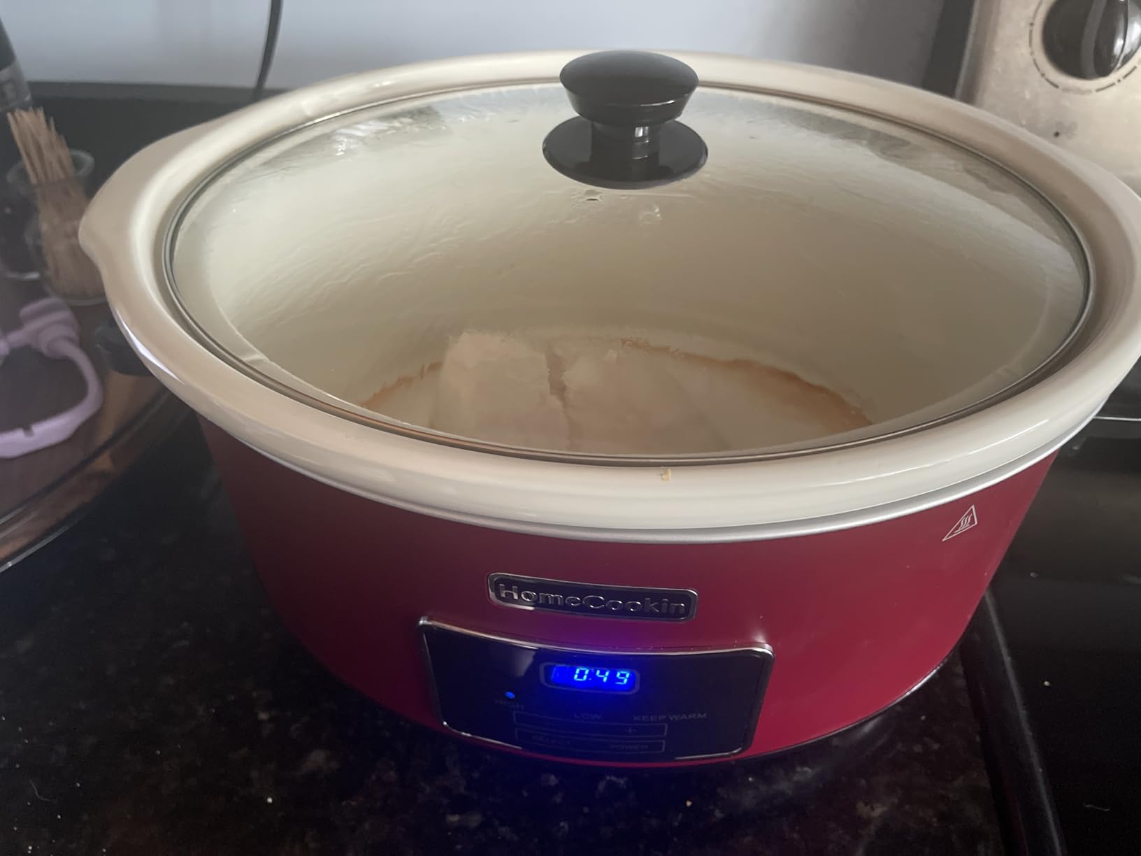 8-Quart Digital Programmable Slow Cooker with Timer - Small Kitchen Appliance for Family Dinners - Serves 10+ People - Heat Settings: Keep Warm, Low and High customer photo 2