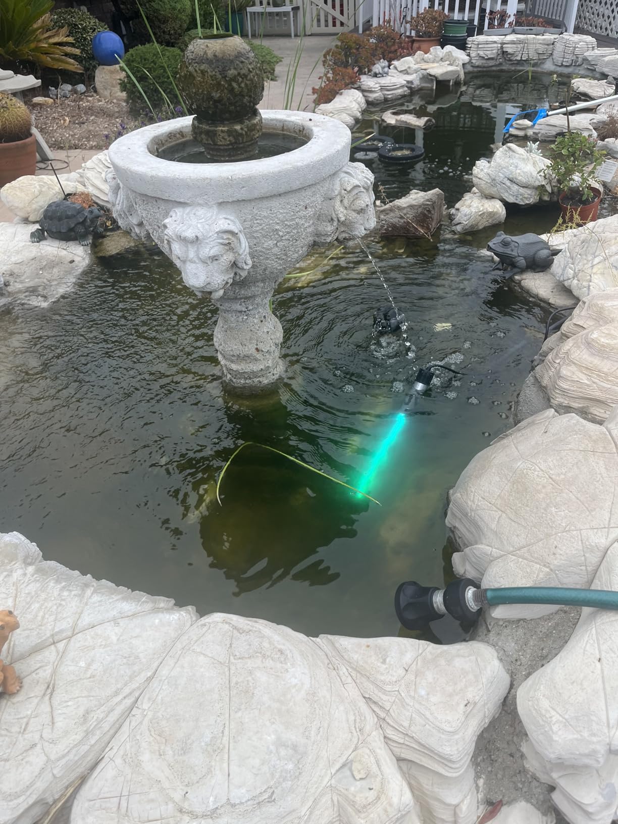 32W Aquarium UV Light for 200-3000 Gallon, Pond UV Light with 17FT Cord customer photo 2