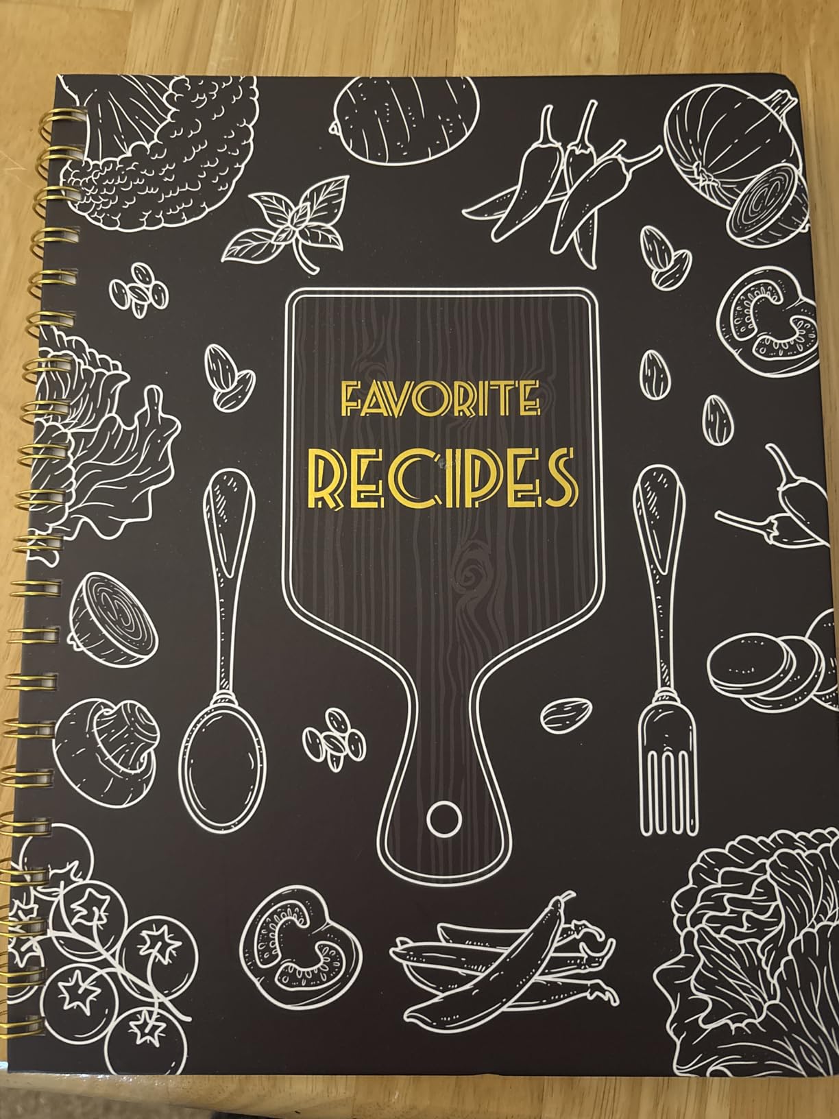 Recipe Book to Write in Your Own Recipes, Blank Recipe Journal, 140 Recipes | 8.5