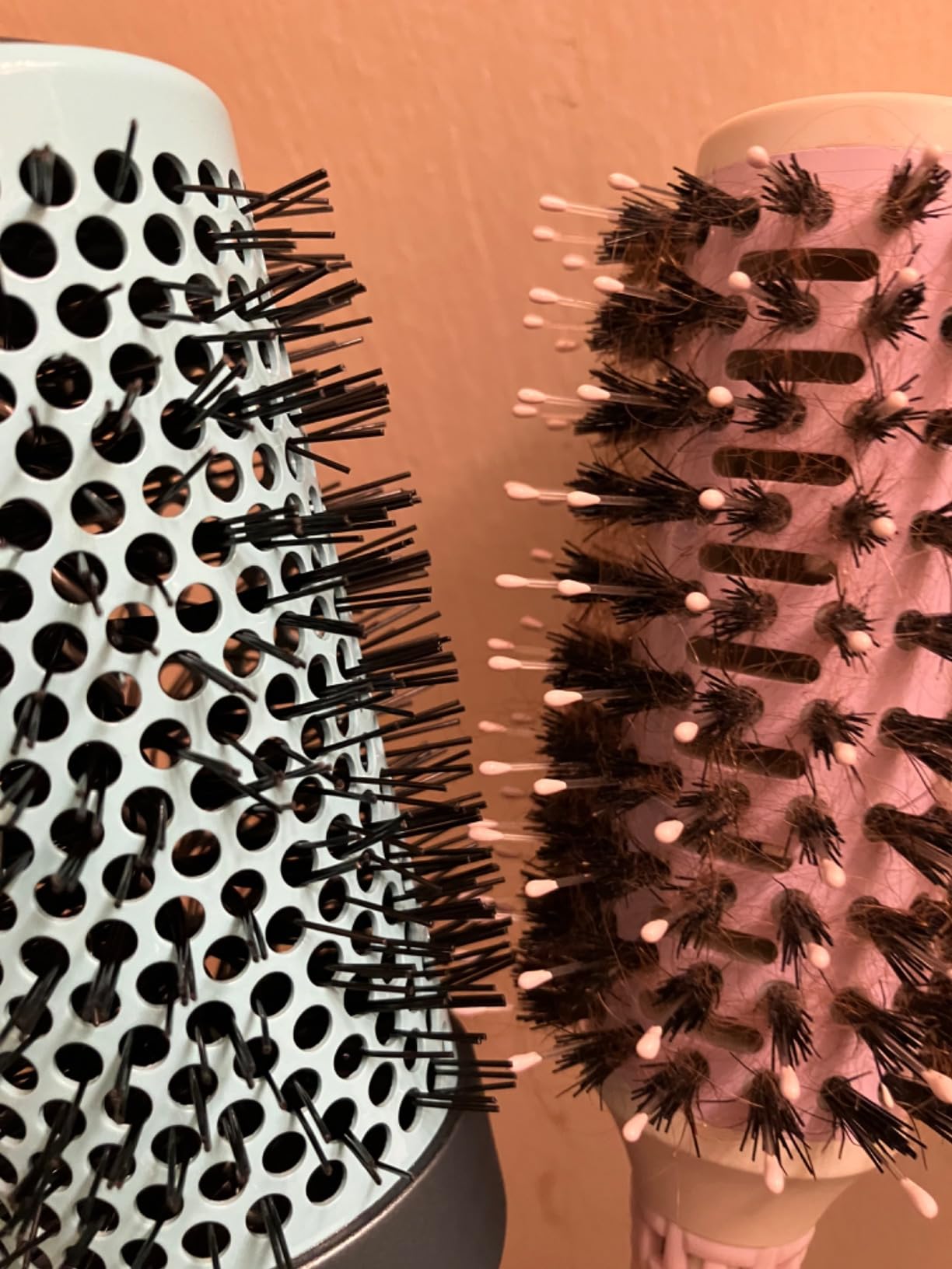 Round Brush Set for Blow Out Professional Hair brushes for Women Hair salon customer photo 2