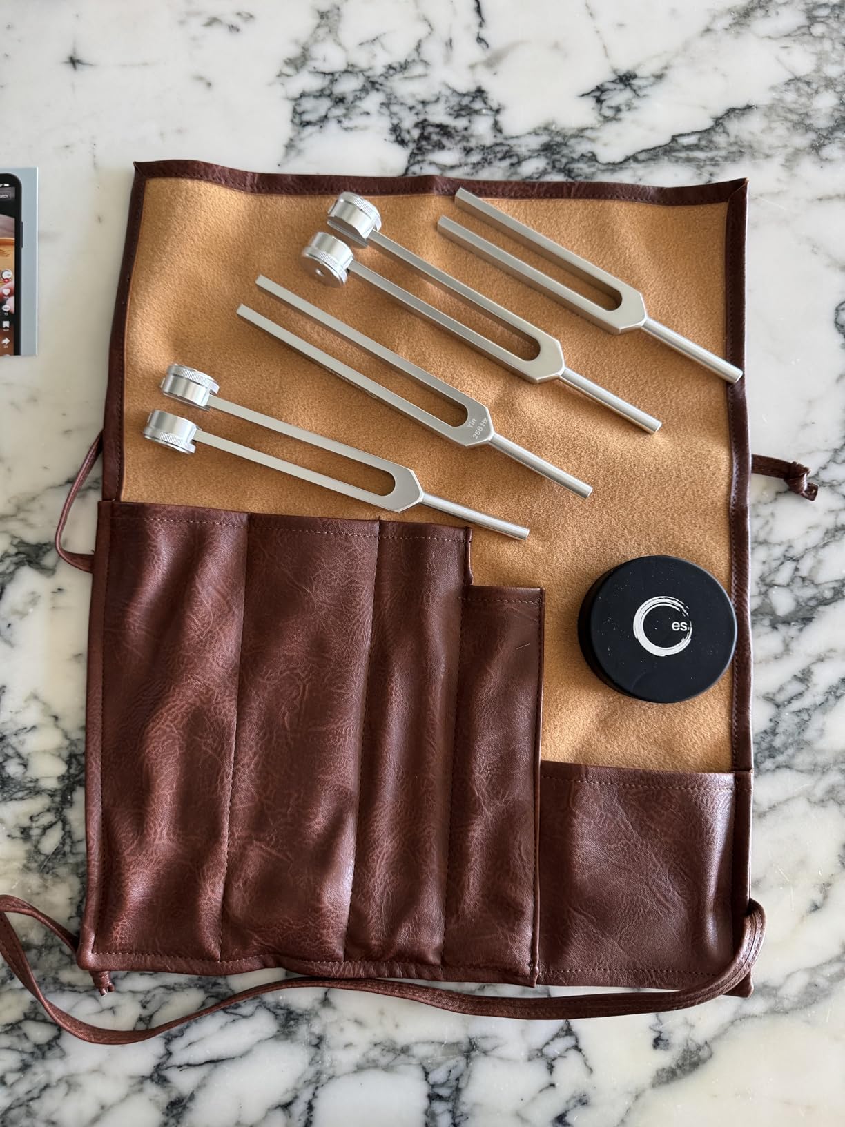 ENSO Resonance 128Hz Tuning Forks for Healing Set, Sound Healing customer photo 1