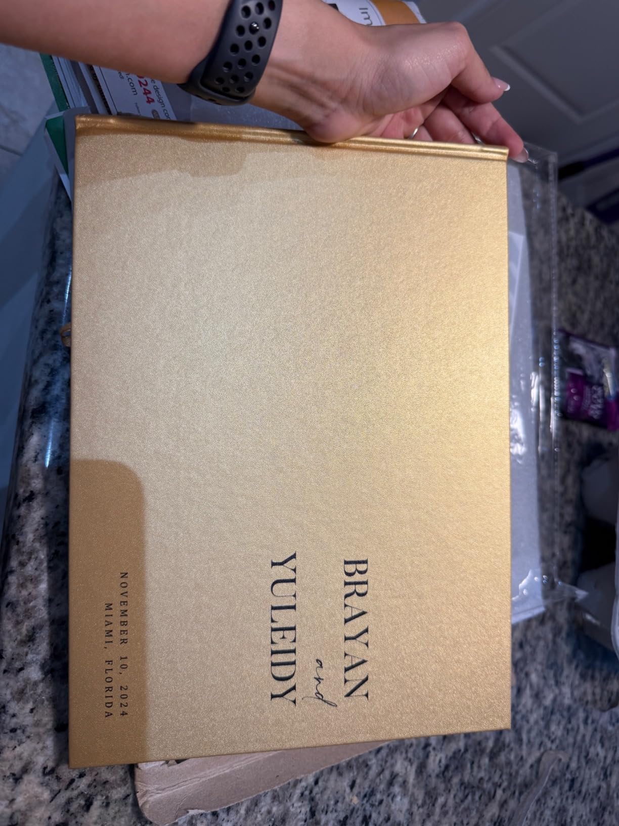 Personalized Guest Book - 11.5