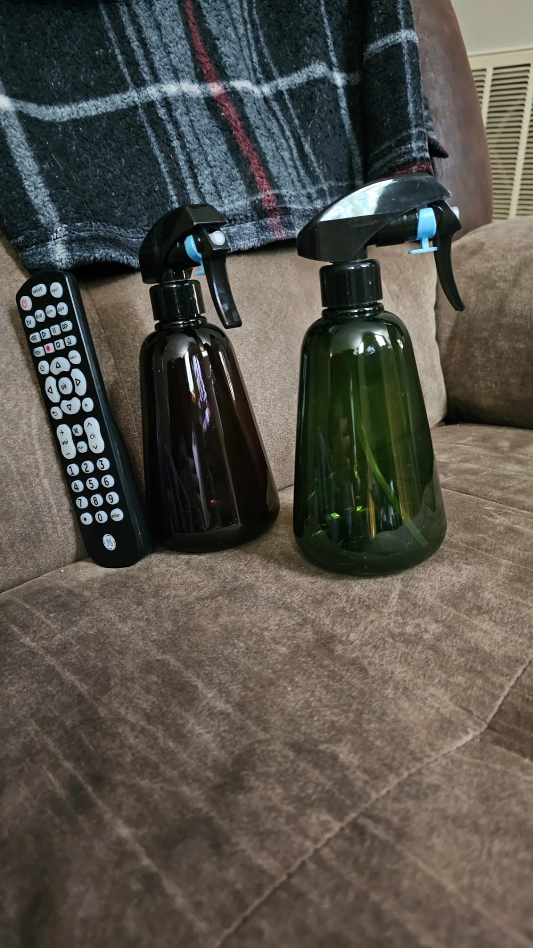 Spray Bottle for Plants 2 Pack, 16oz - Ultra Fine Mist, Plant Mister Indoor | Empty Spray Bottles, Leak Proof Misting Water Sprayer for Gardening, Planting, Hair, Cleaning Solutions - Funnel Included customer photo 1