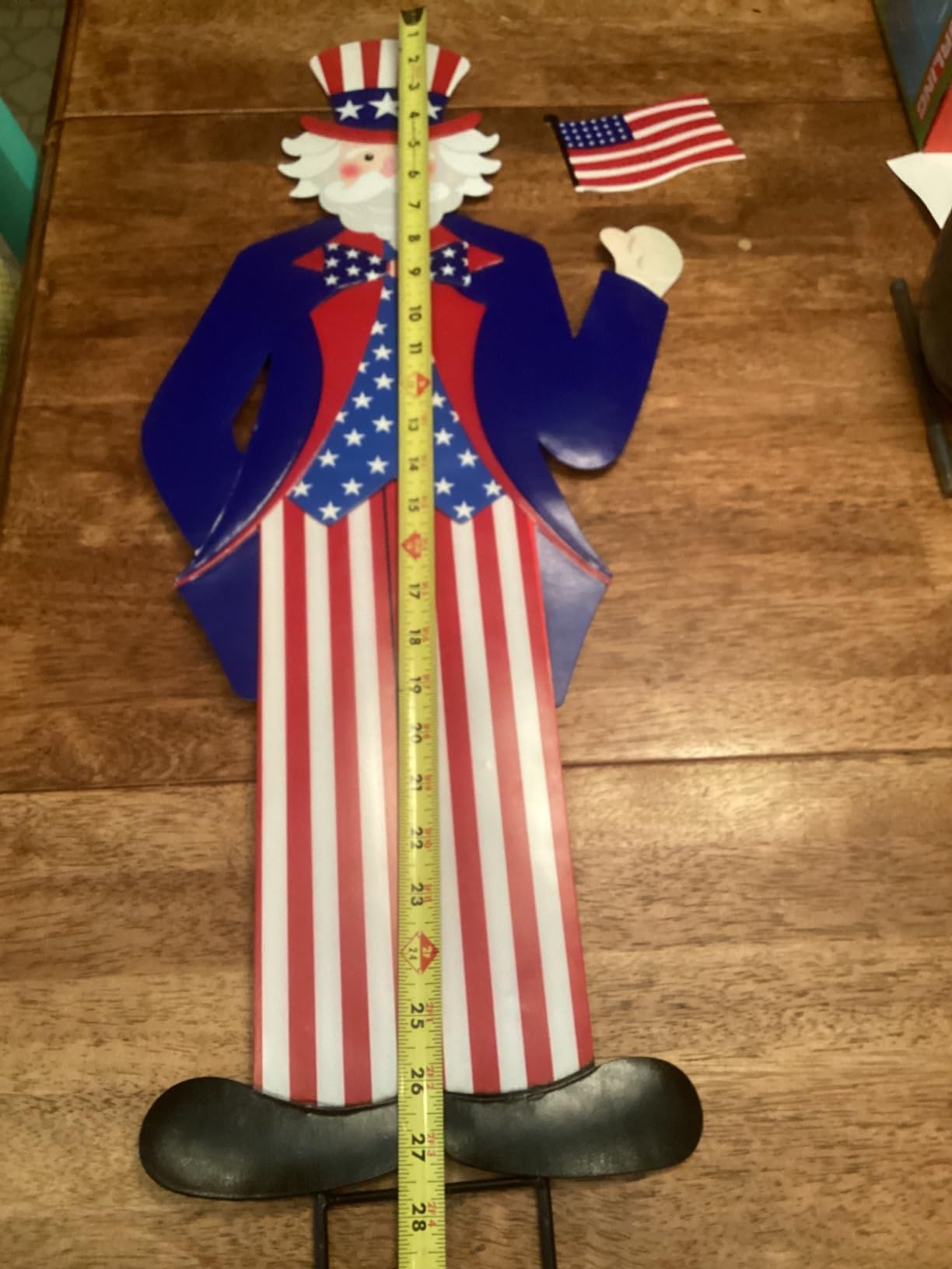 Veterans Day Yard Signs Uncle Sam Garden Stakes, 35