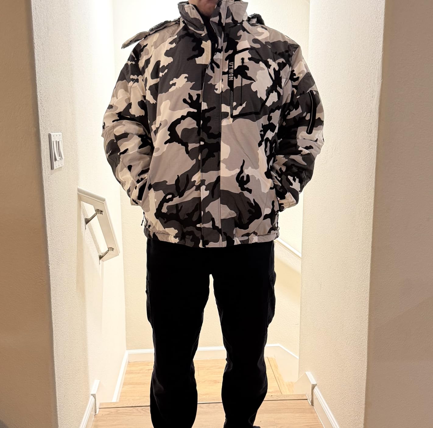 Men's Ski Jacket – Waterproof Warm Snow Coat customer photo 2