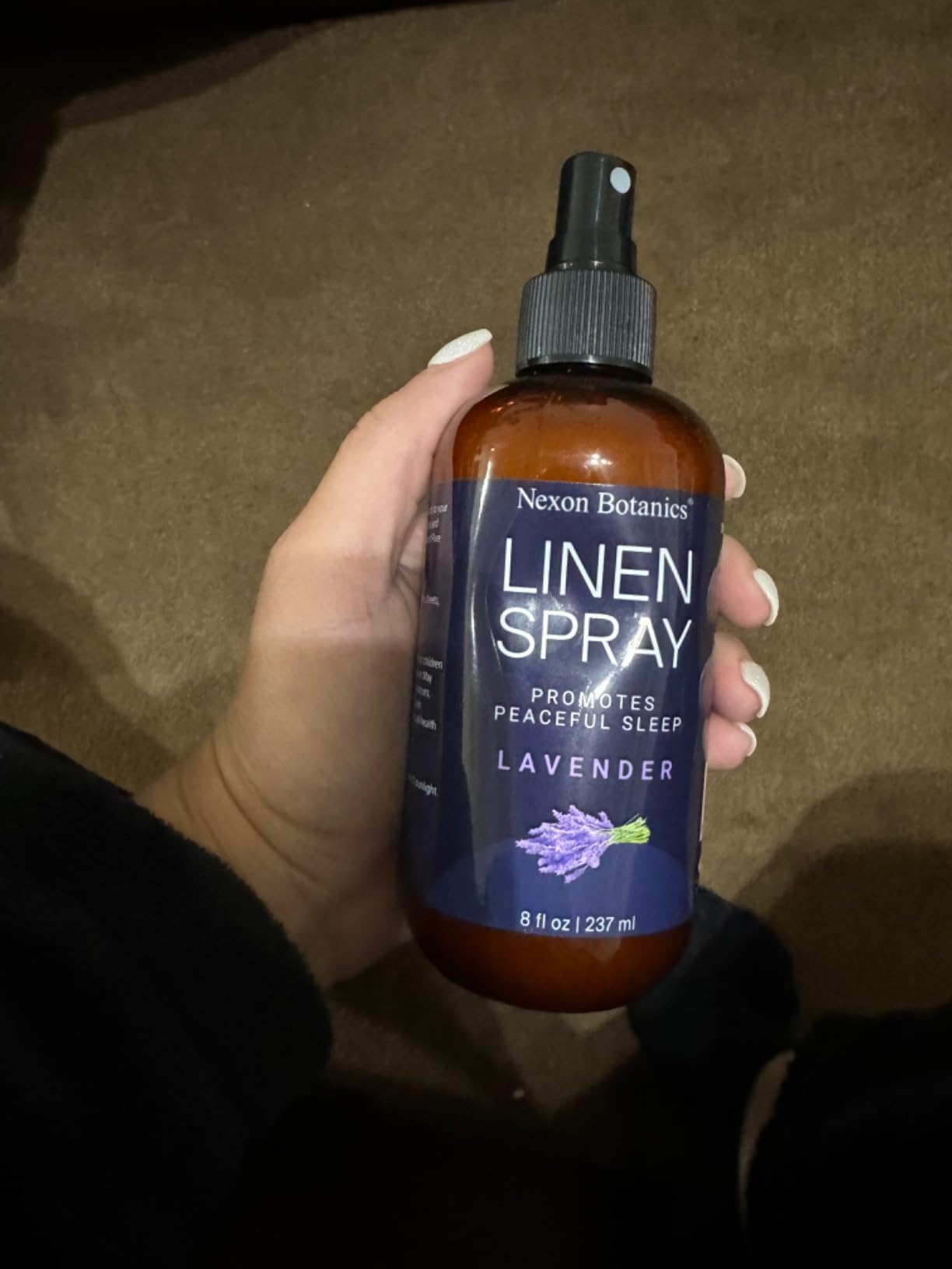Lavender Linen Spray and Soothing Room Mist 8 fl oz with Gentle Scent customer photo 1
