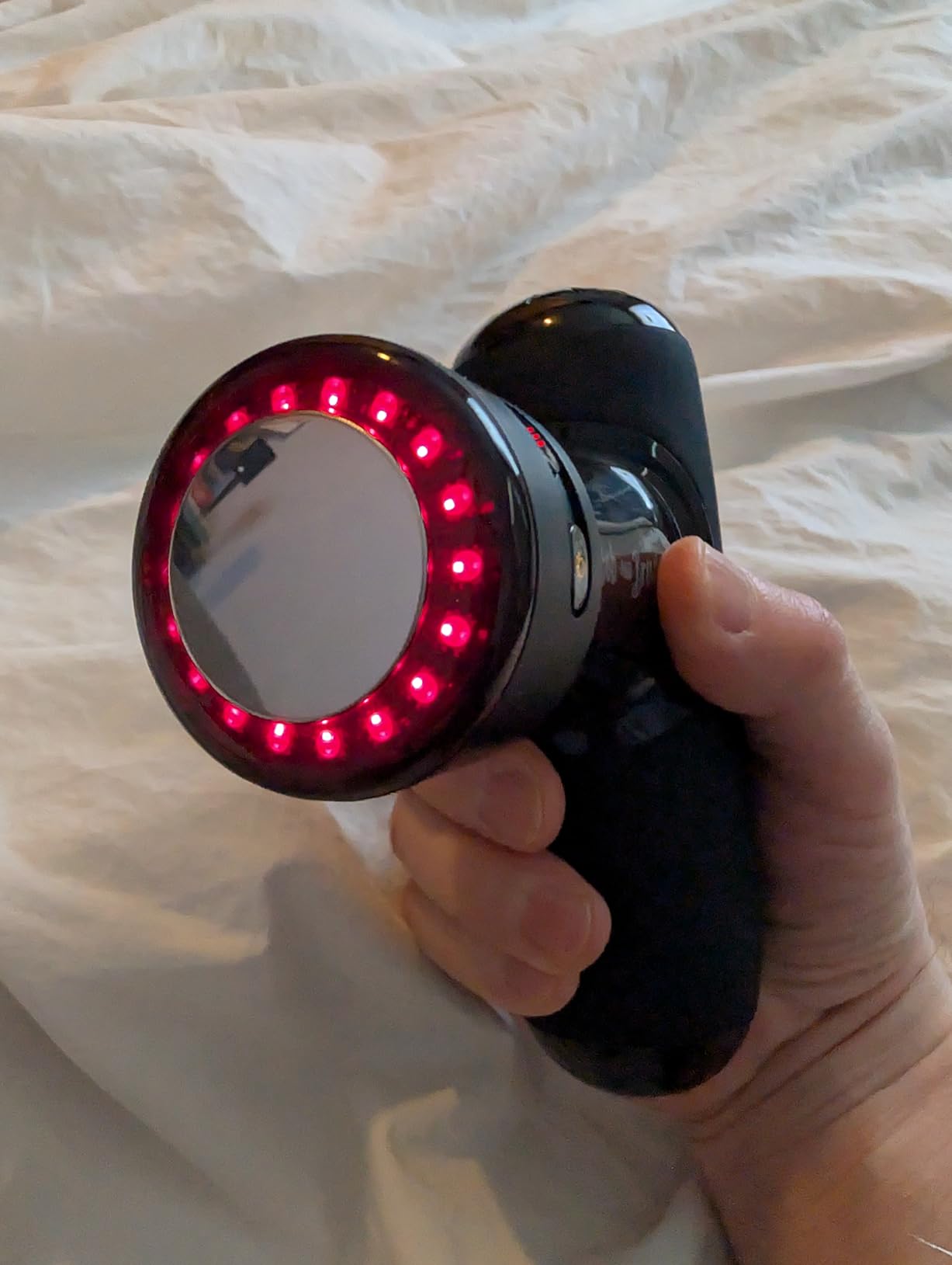 BOB AND BRAD Q2 Pro Mini Massage Gun with Heat and Cold for Muscle Recovery customer photo 1