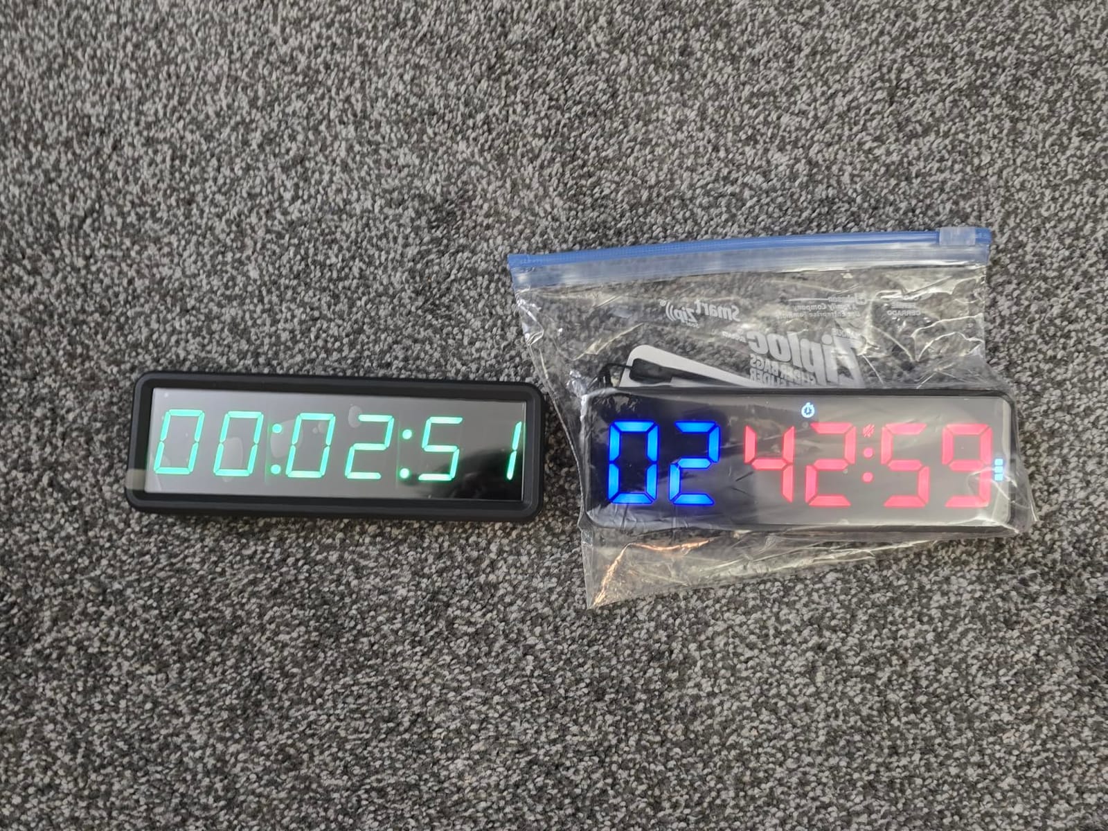 ANJANK Small Portable Gym Timer Clock, Strong Magnet, Workout Interval Timer with Powerful Battery customer photo 1