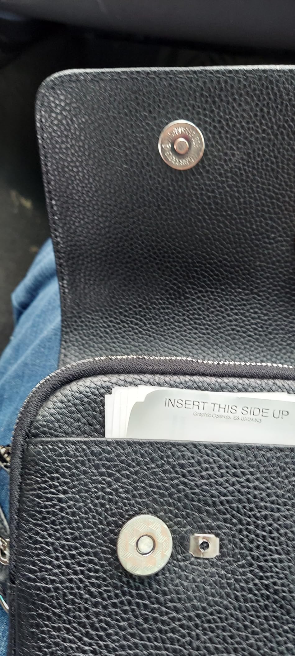 befen Leather Phone Crossbody customer photo 1