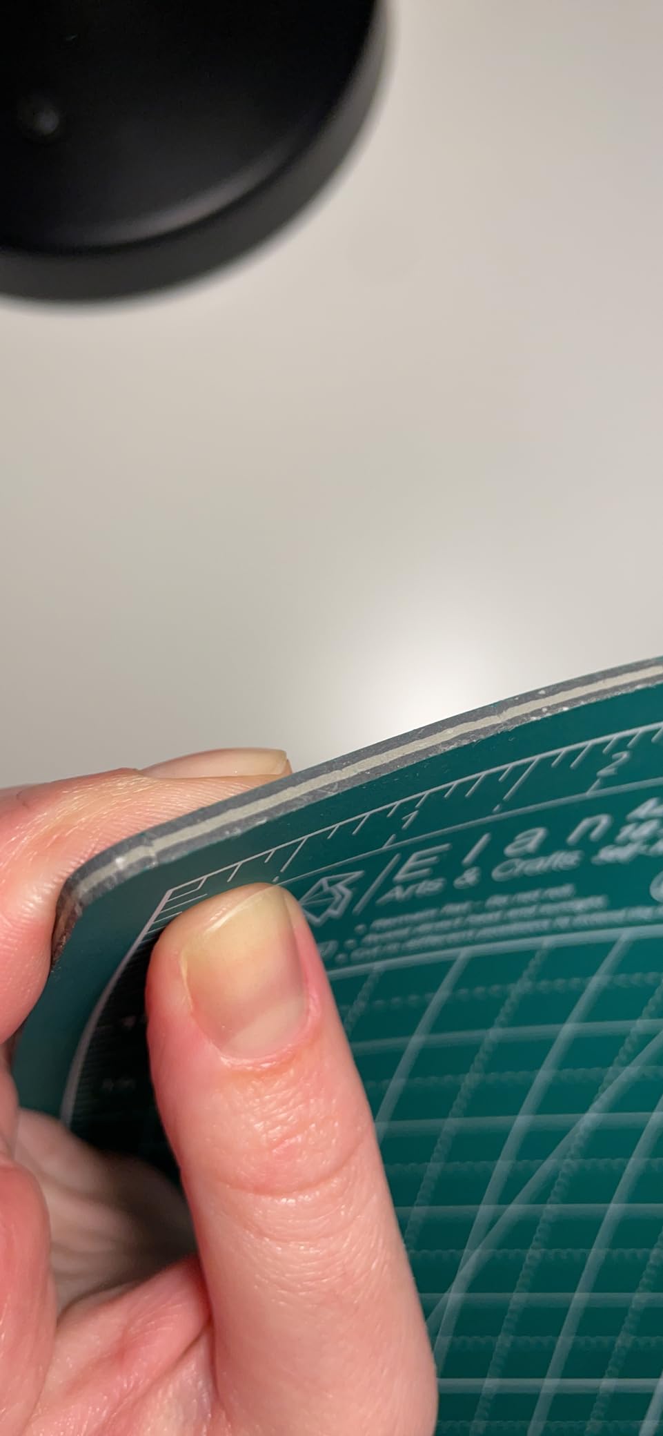 Elan Cutting Mat 36x60 Green, Extra Large Self Healing Cutting Mat 36 x 60 Inch, 5-Ply Craft Board Green, Hobby Board for Sewing and Quilting customer photo 2