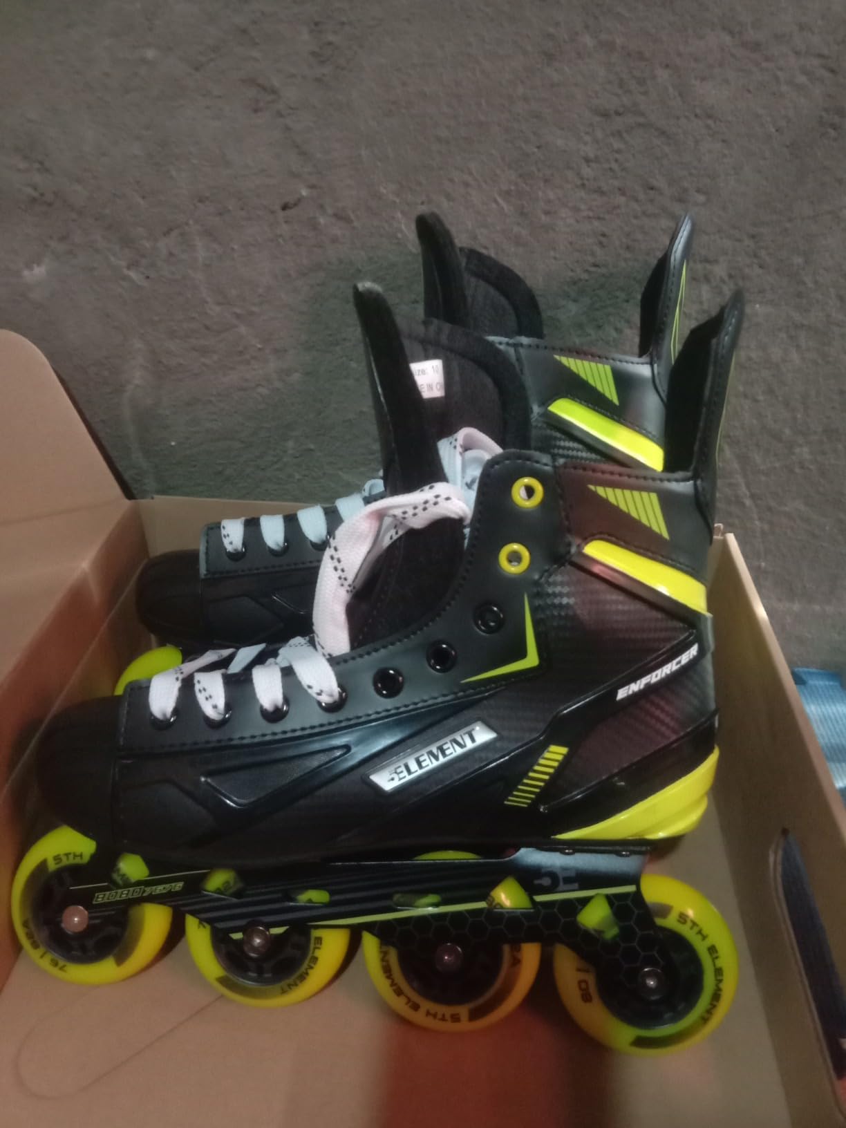 5th Element Enforcer Inline Roller Hockey Skate for Indoor and Outdoor customer photo 1