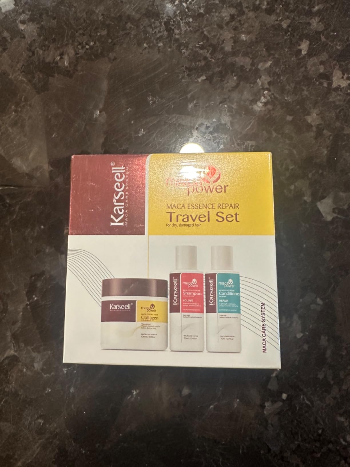 Karseell Volumizing Shampoo & Conditioner Travel Set with Collagen Mask customer photo 1