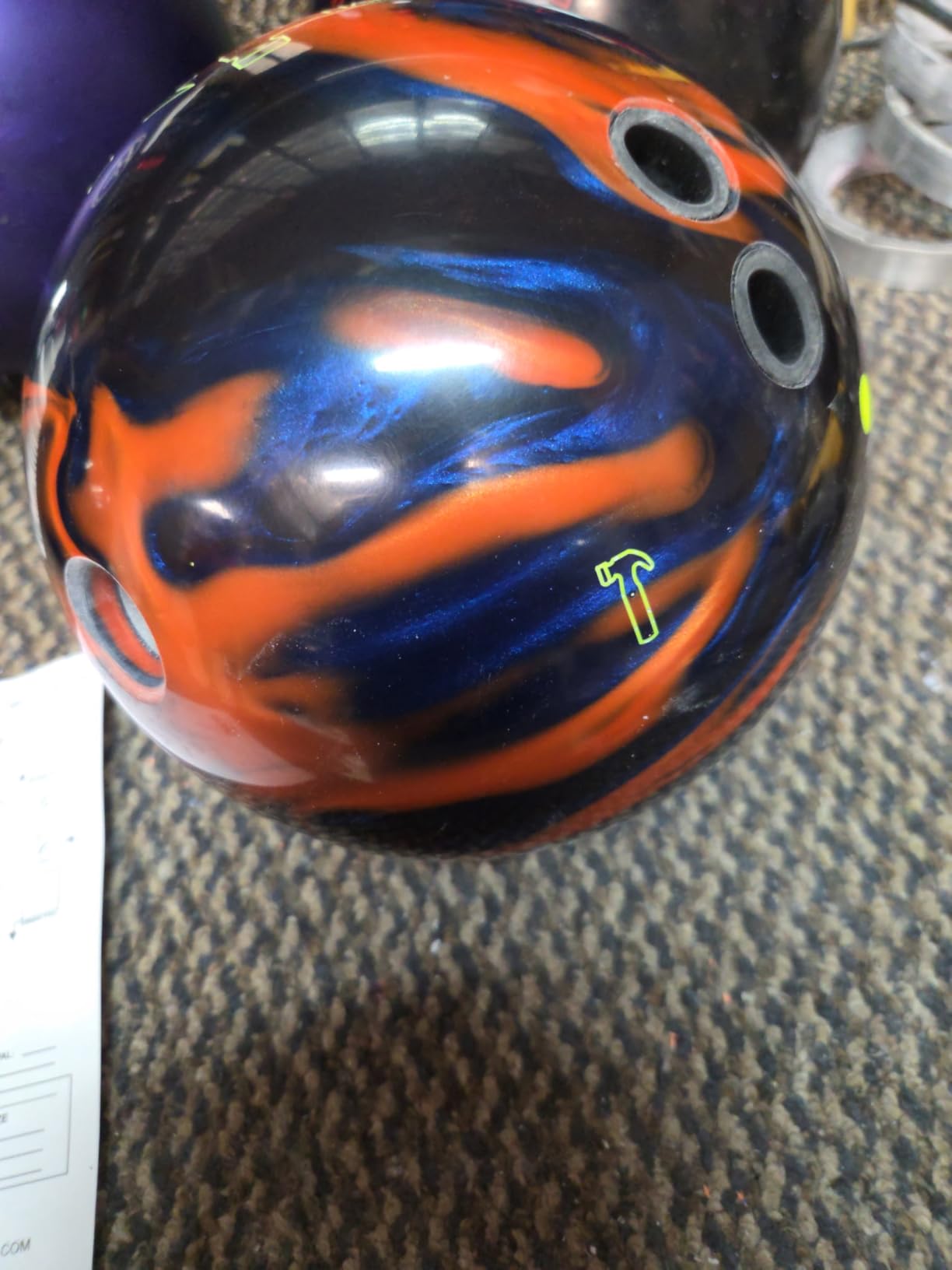 Hammer Raw Bowling Ball customer photo 2