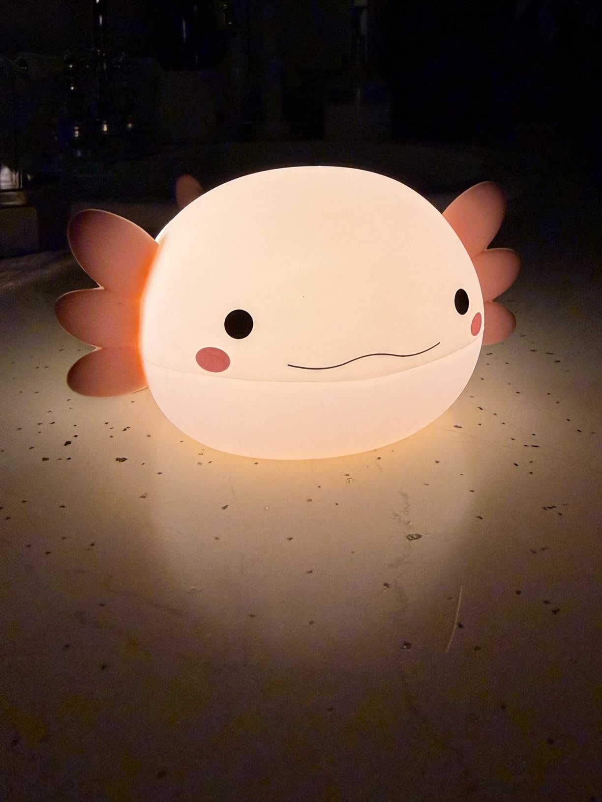 FAMIDUO Duck Night Light, Squishy Silicone Bedside Light for Baby Nursery | BPA-Free Silicone,Dimmable,20min Timer,Rechargeable Touch Light , Cute DoDo Ducky Lamp, Boys Girls Room Decor, Gift for Kids customer photo 1
