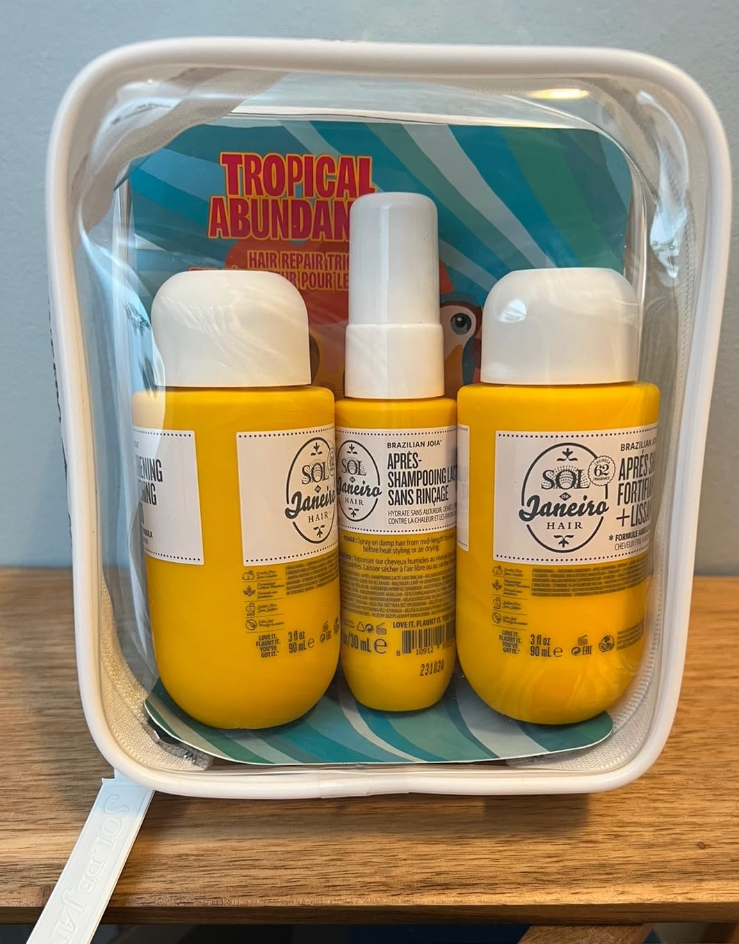 Sol de Janeiro Tropical Abundance Hair Repair Trio Jet Set customer photo 2