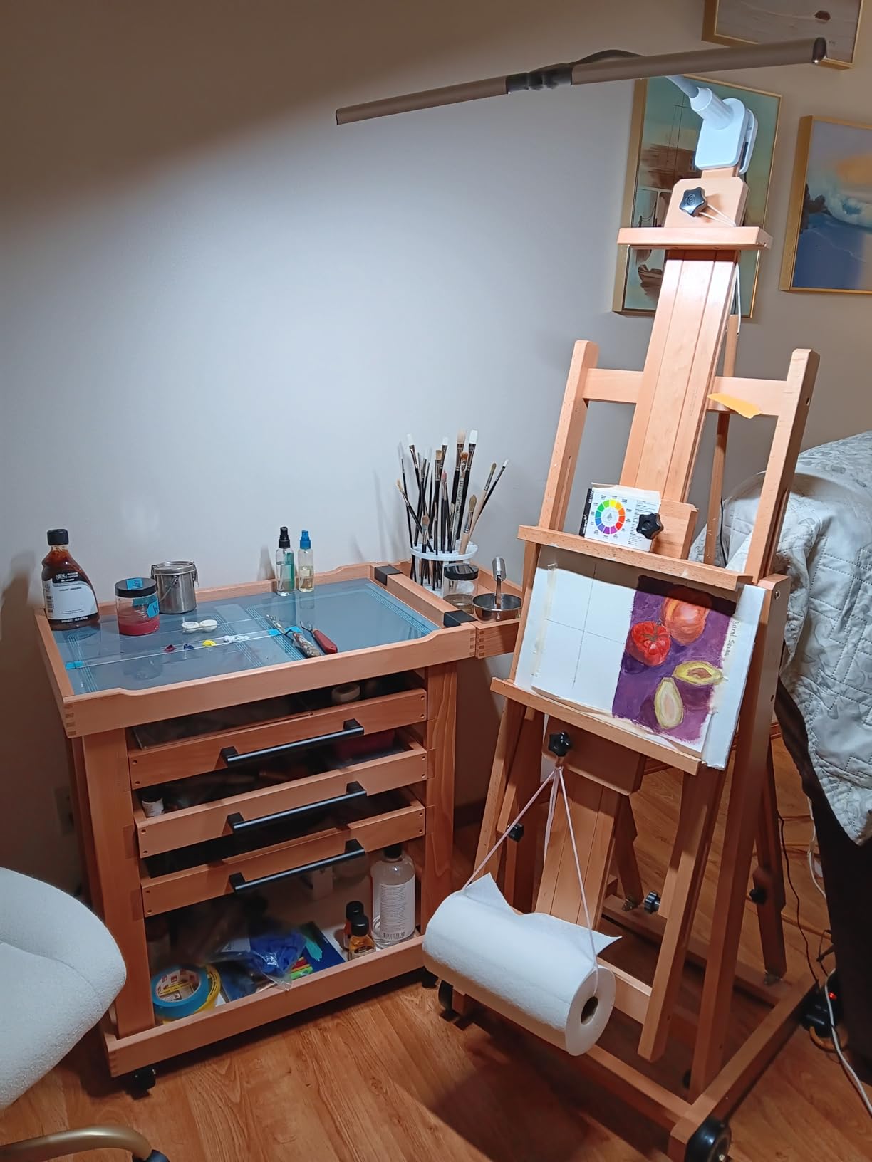 MEEDEN Art Supplies Storage Cart: 5-Tier Utility Rolling Cart customer photo 1