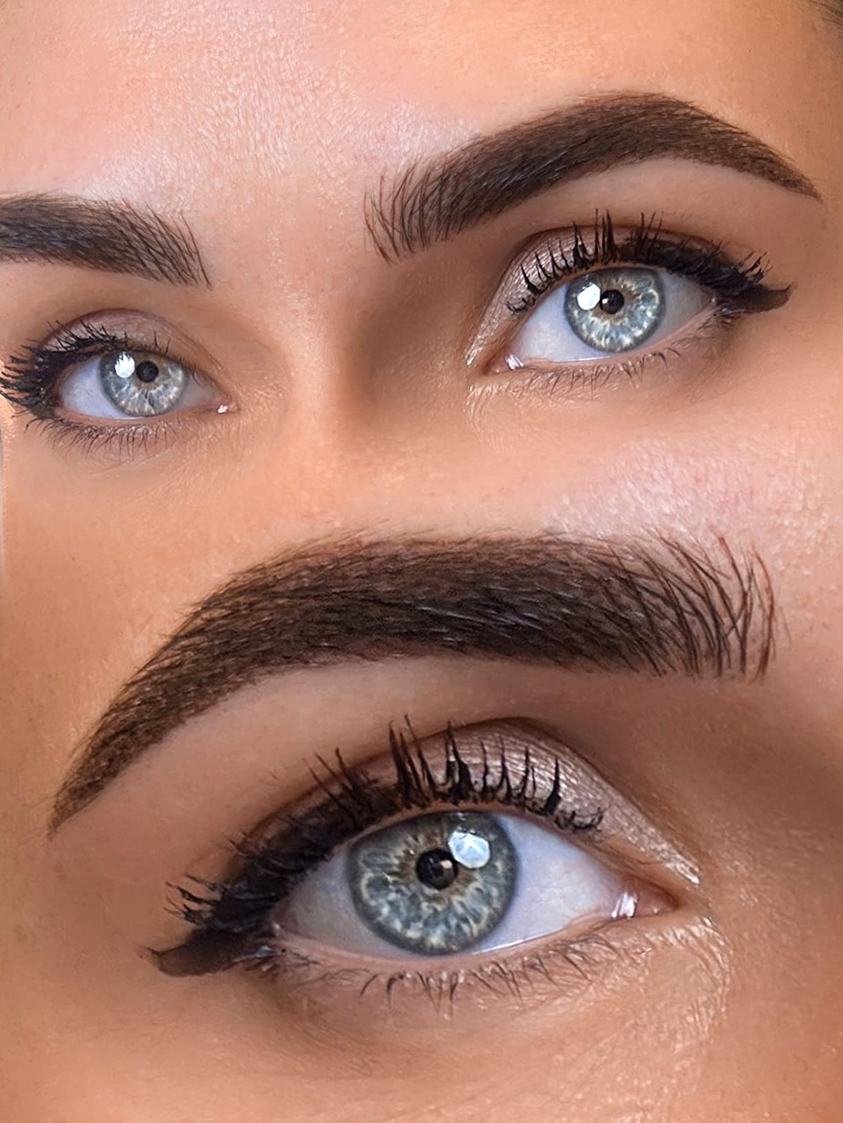Perma Blend Light Brown Eyebrow Tattoo Ink Pigment, Professional Brow Microblading Supplies, 1/2 oz Bottle customer photo 2