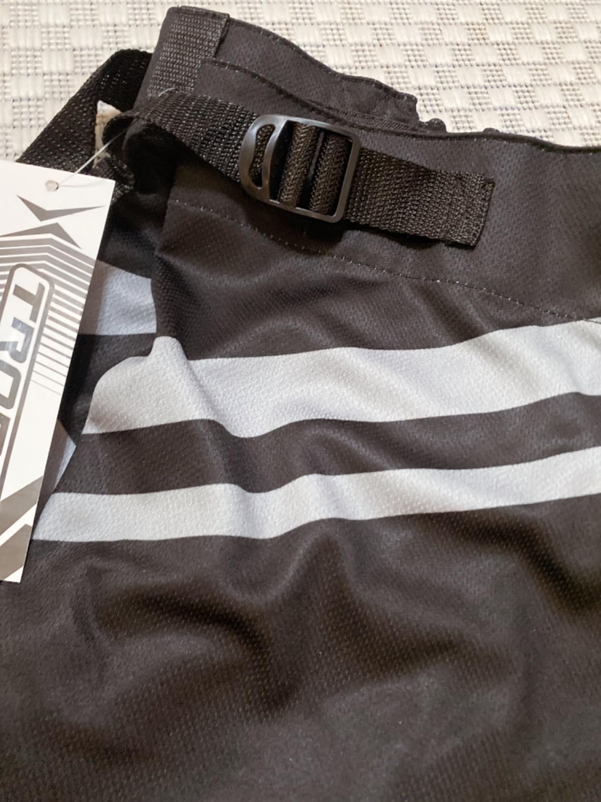 TronX Venom Senior Adult Junior Youth Inline Roller Hockey Pants customer photo 2