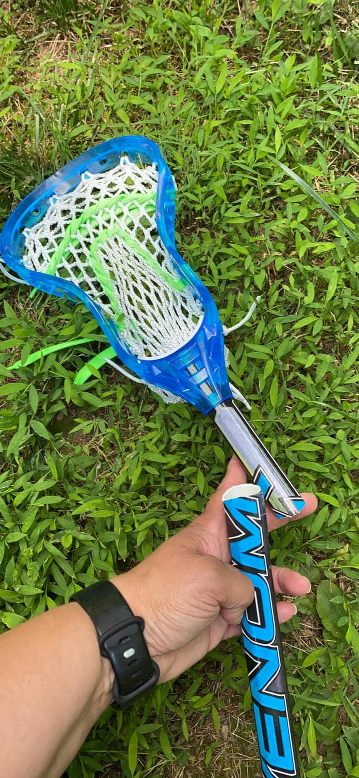 Franklin Sports Venom Youth Mini Lacrosse Stick + Ball Set customer photo 2