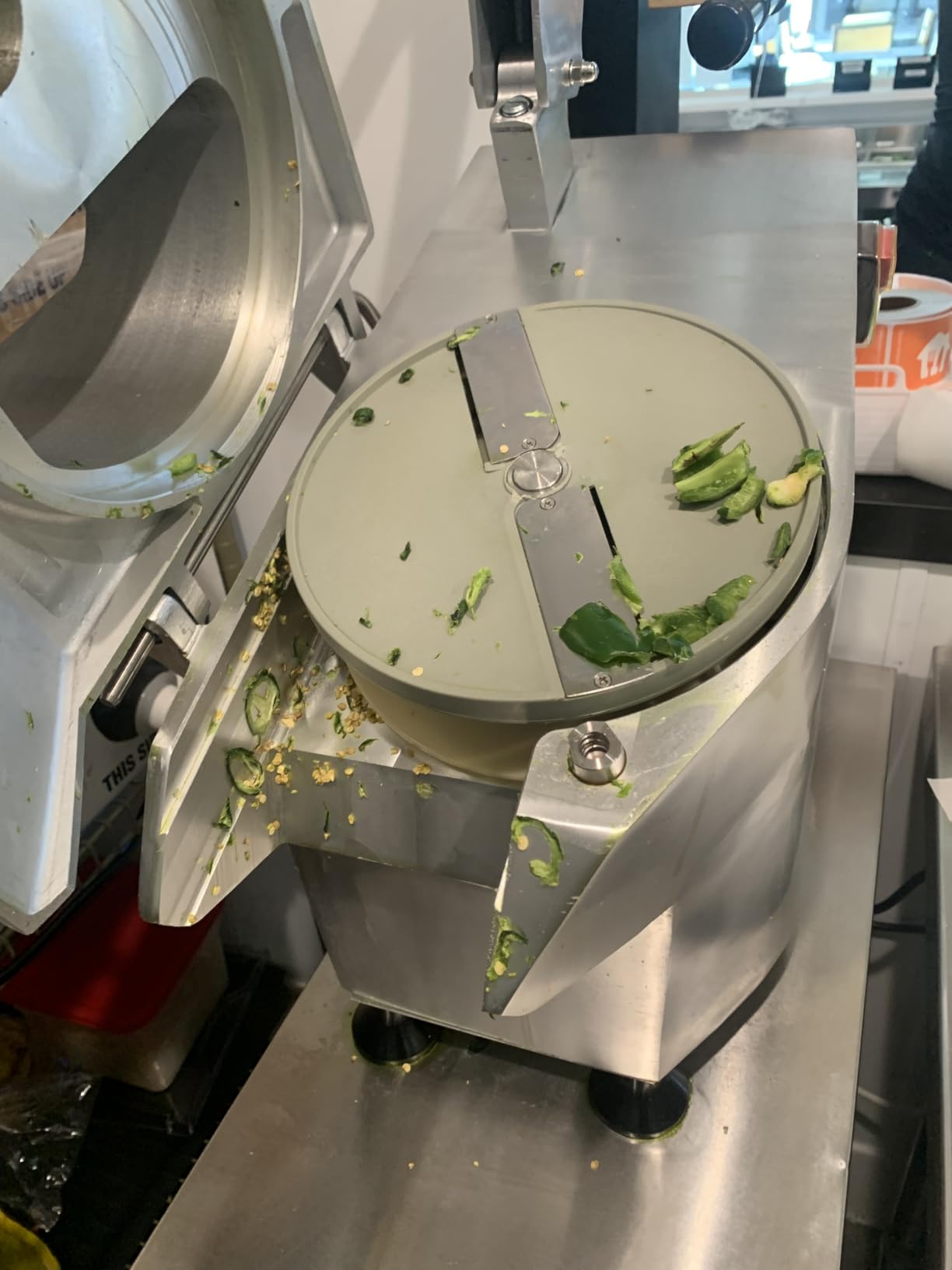 VEVOR Commercial Food Processor 550W Electric Vegetable Slicer 6 Blades customer photo 1