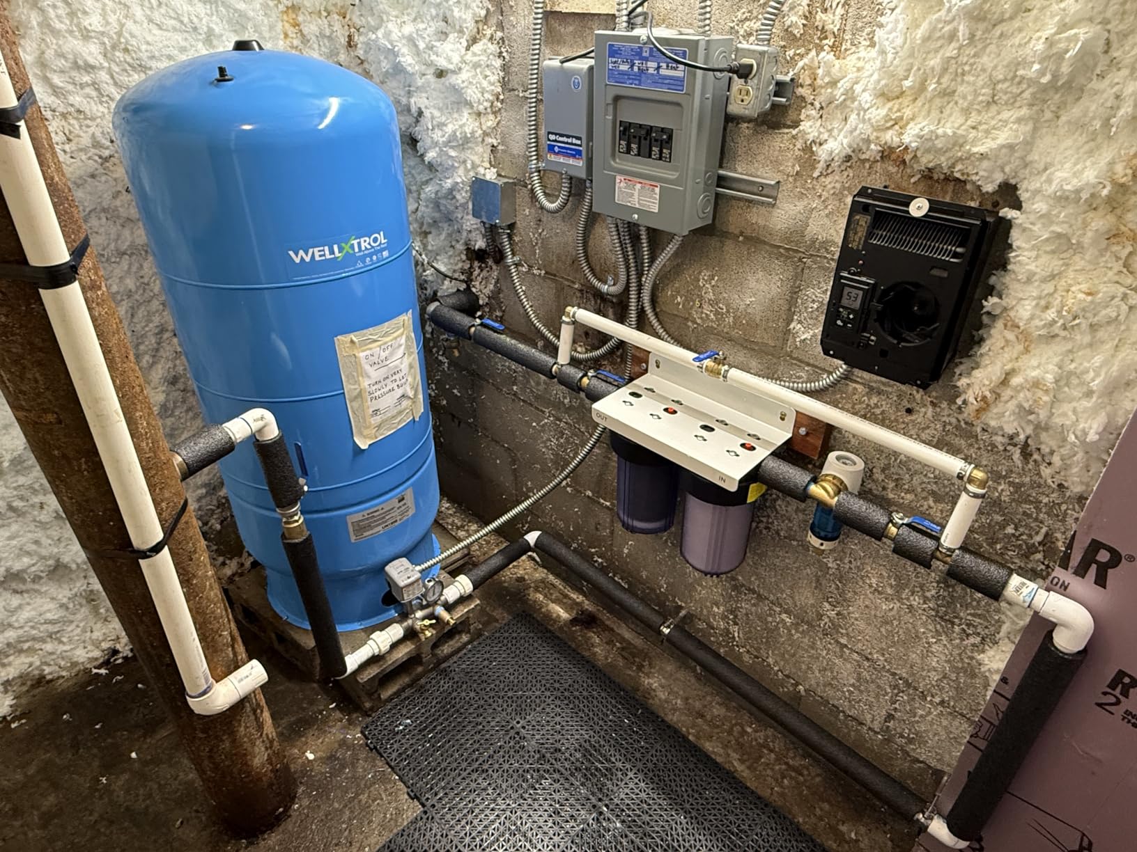 SimPure Whole House Water Filter System 2-Stage Clear 10