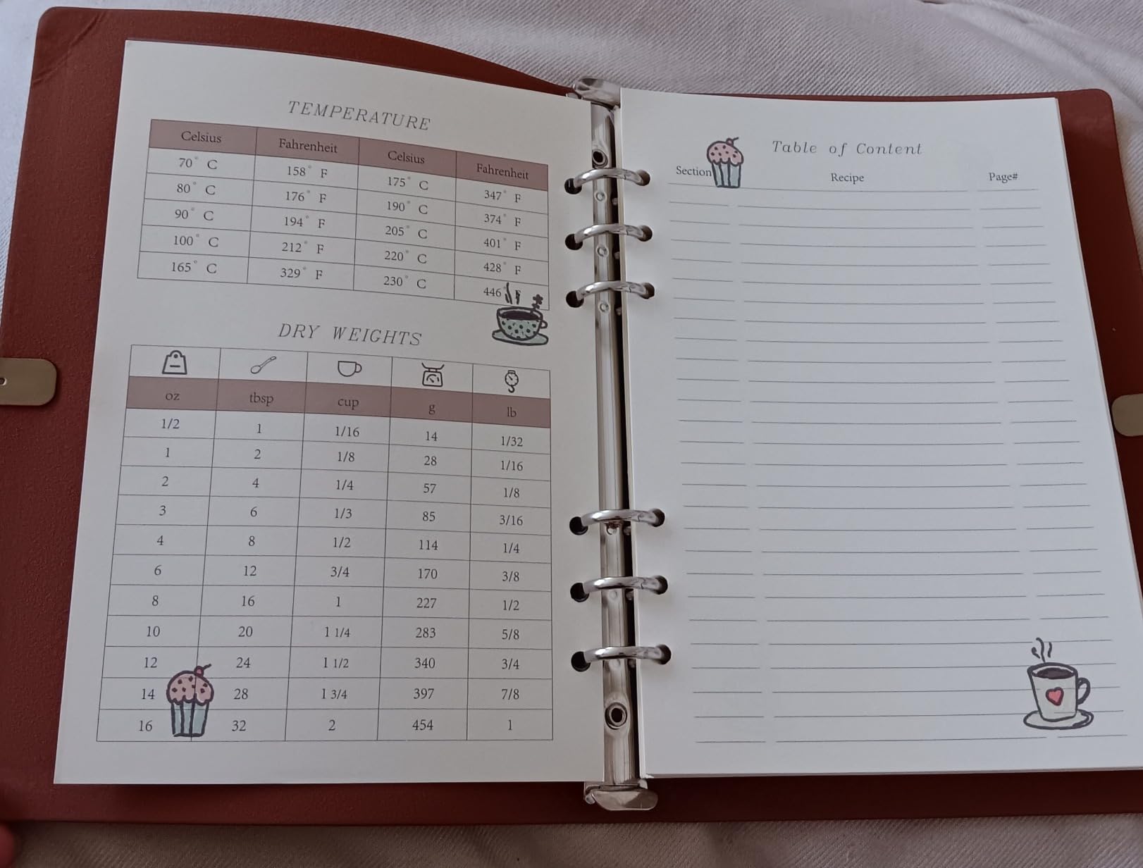 Blank Recipe Book to Write in Your Own Recipes, Leather Cookbook | Refillable Recipe Journal Notebook, Waterproof Vintage Blank Cookbook Holds 150 Short & Long Recipes customer photo 2