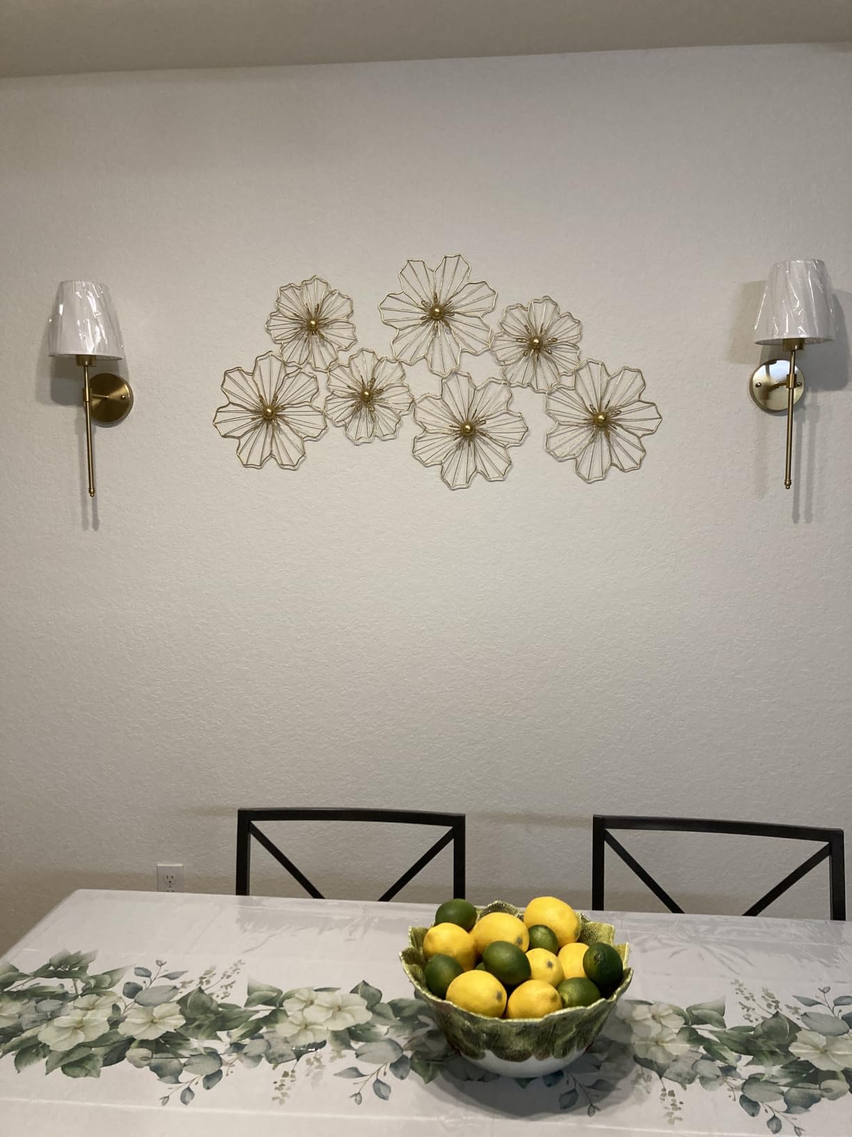Nekhung Battery Operated Wall Sconce, Peel and Stick Sconces Set of 2 customer photo 2