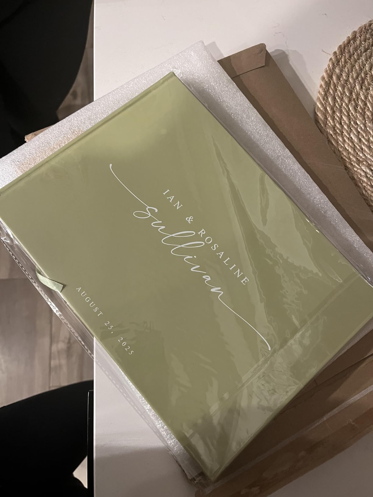 Personalized Guest Book - 11.5