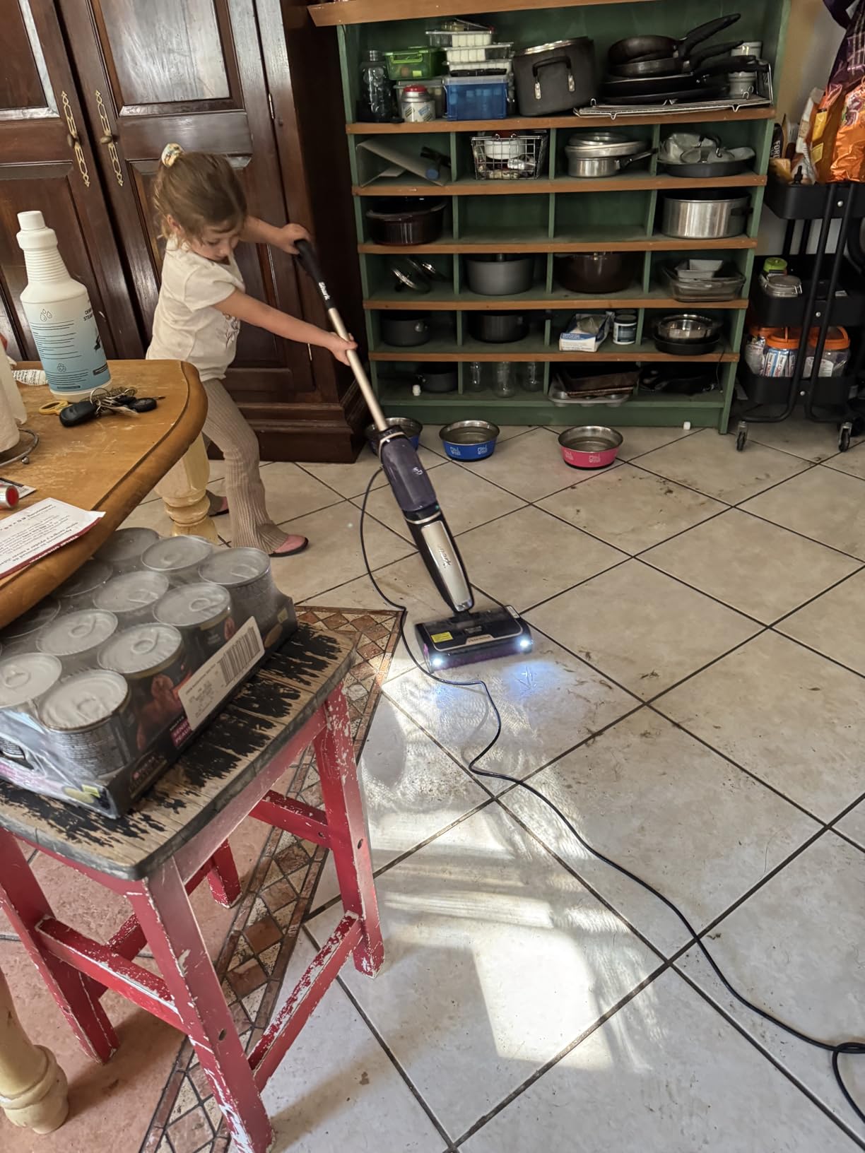 Shark Steam Pickup 3-in-1 Steam Mop for Sealed Hard Floors, SD201 | Picks Up Debris, Deep Scrubs & Steam Sanitizes All At Once, Lightweight Steam Cleaner customer photo 2