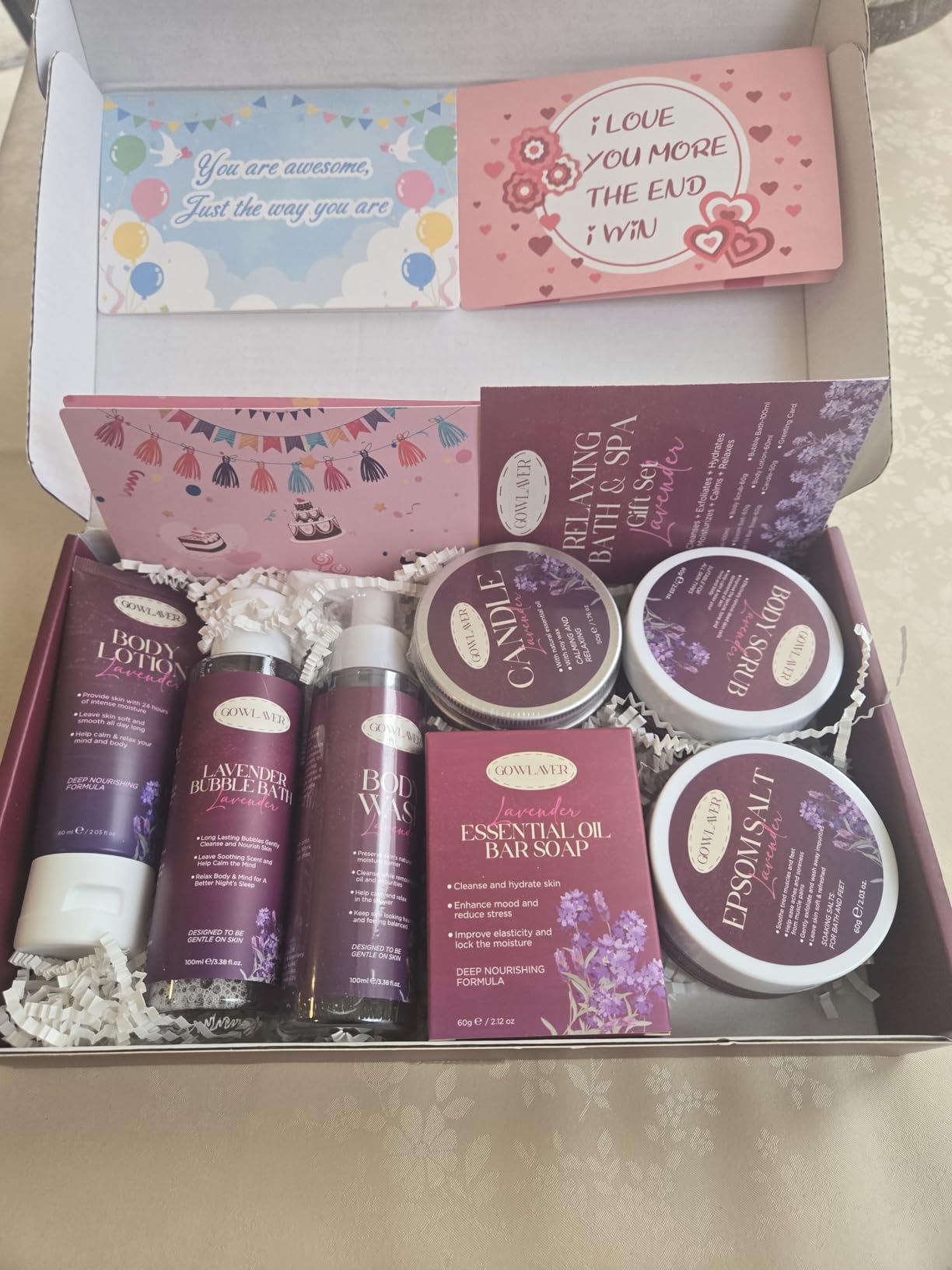 Gifts for Women,Relax Stress Relief Birthday Gifts for Women Spa Basket Self Care Package Her Mom Sister Wife Teen Best Friend Valentine Mothers Day Gift Regalos Para Mujer Christmas Stocking Stuffers customer photo 1