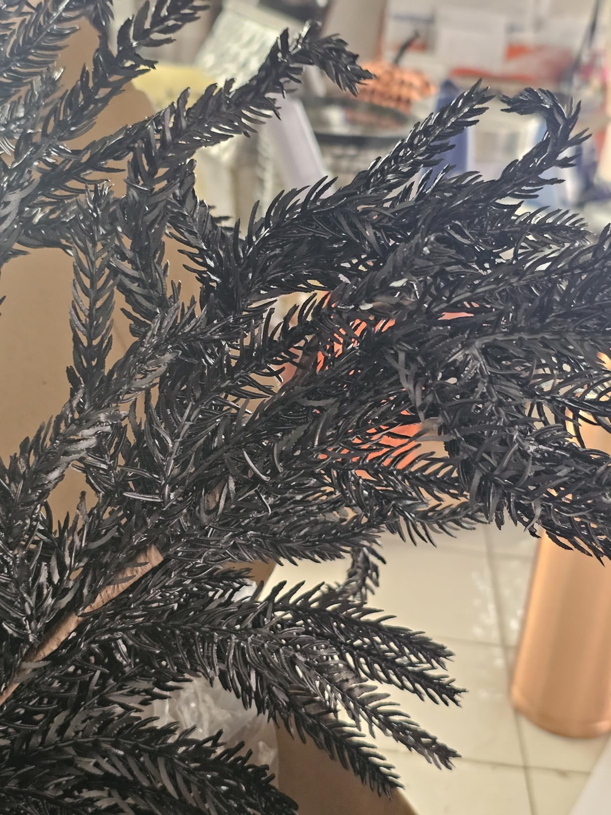 N&T NIETING 9FT Christmas Norfolk Pine Garland Real Touch Artificial Greenery Garlands Faux Winter Garland for Mantle Fireplace Table Stair Front Door Indoor Outdoor Holiday Xmas Decorations (1 Pcs) customer photo 1