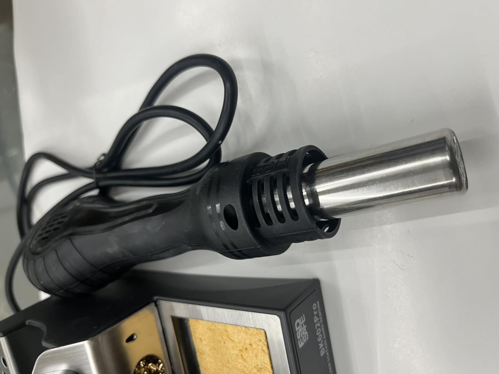 BK602S 2 in1 Soldering Iron Hot Air Rework Station,Digital Soldering Welding Iron Kit for Electronic DIY Circuit Work, Rapid Heat up Solder Station,Auto Sleep,ºC/ºF Conversion customer photo 1