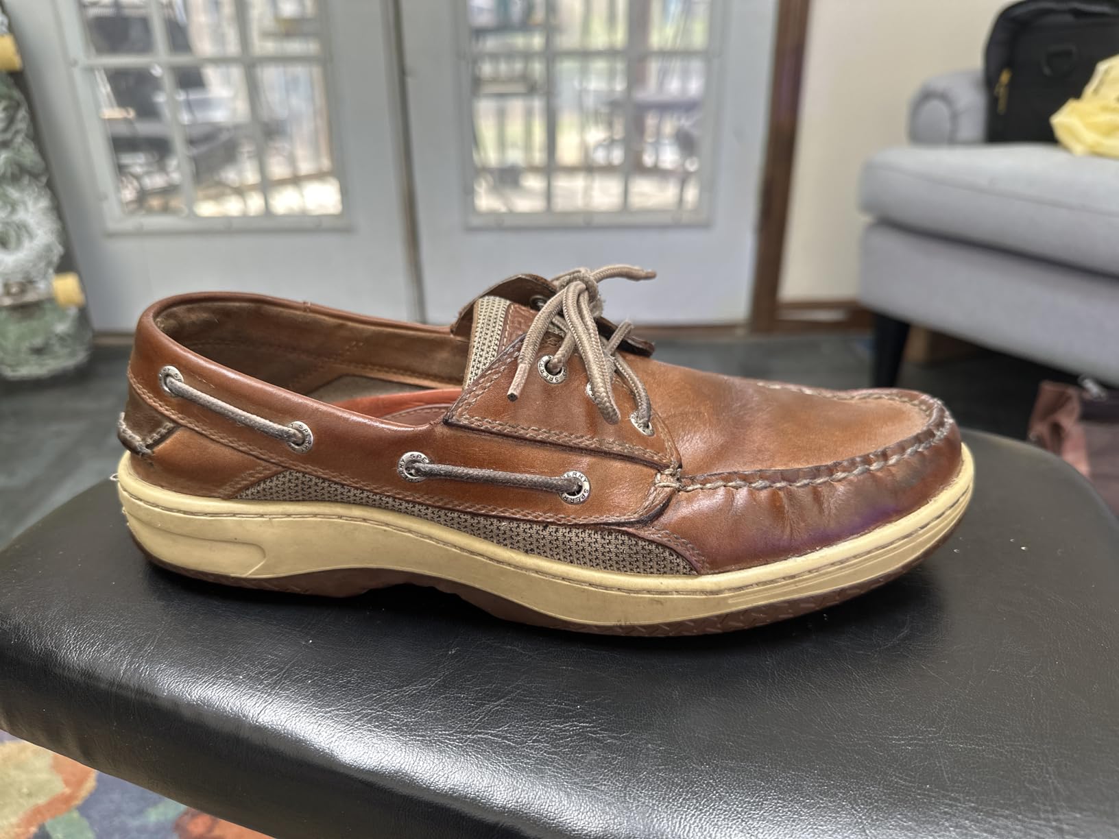 Sperry Men's Billfish™ 3-Eye Leather Boat Shoe customer photo 2