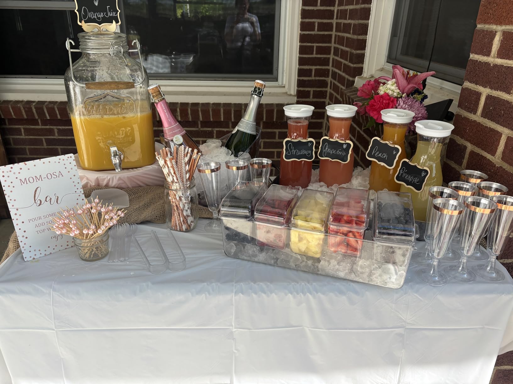 Chilled Garnish Tray with 5 Small Removable Containers and Compartments customer photo 2