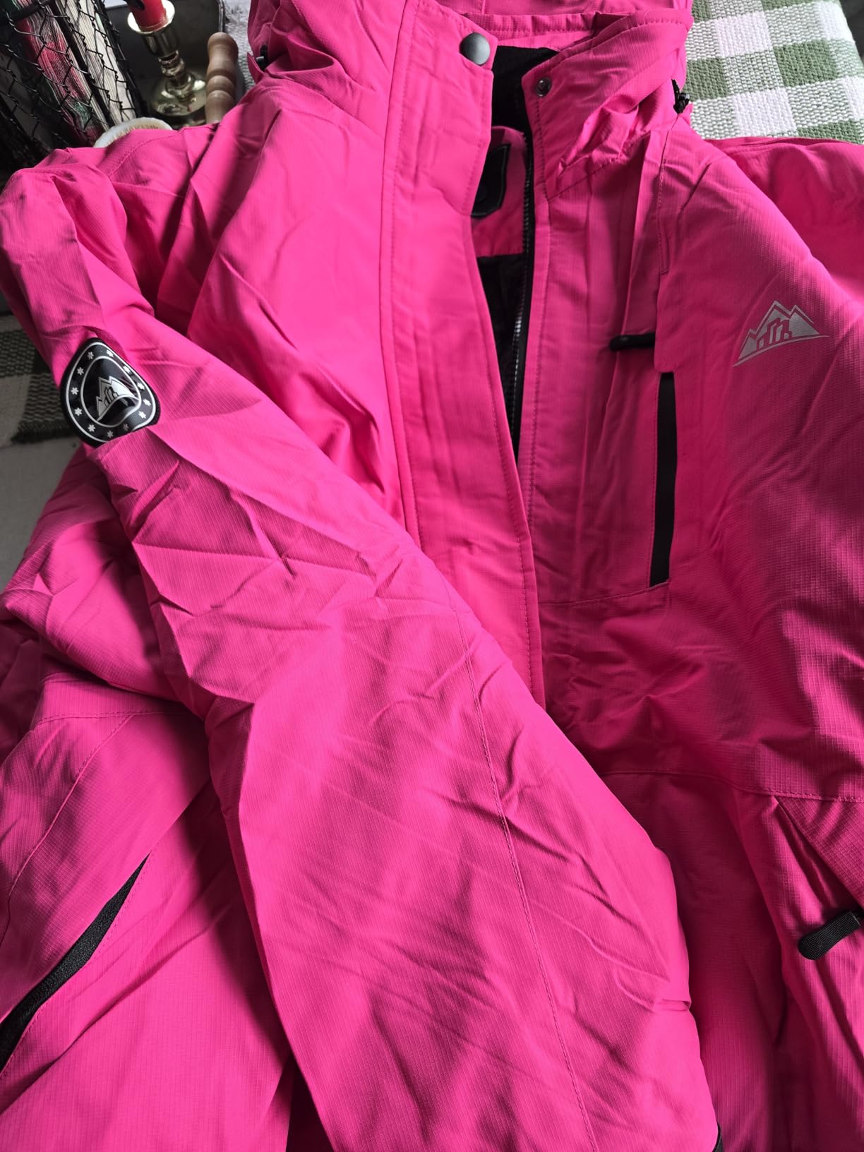 MOERDENG Women's Hiking Winter Jacket Waterproof Insulated Warm Snow Coat customer photo 1