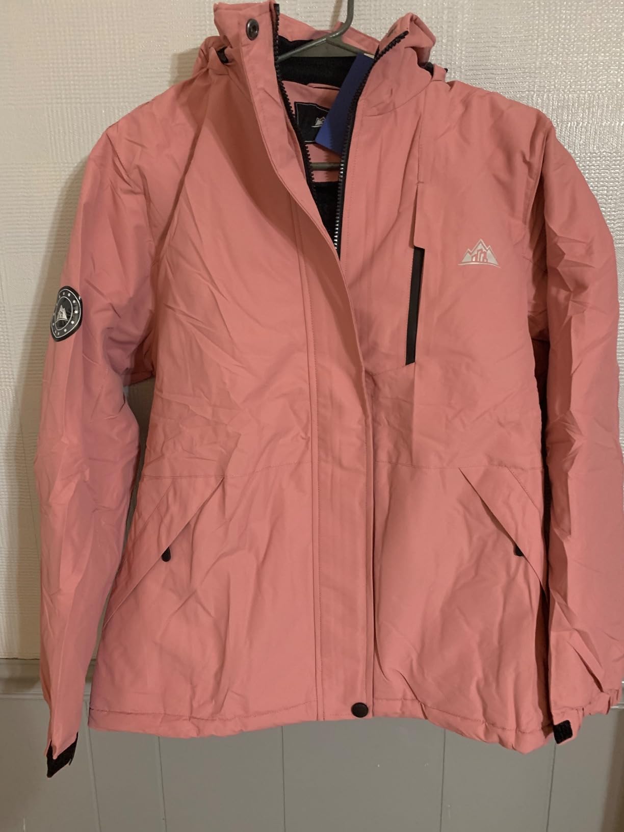 MOERDENG Women's Hiking Winter Jacket Waterproof Insulated Warm Snow Coat customer photo 2