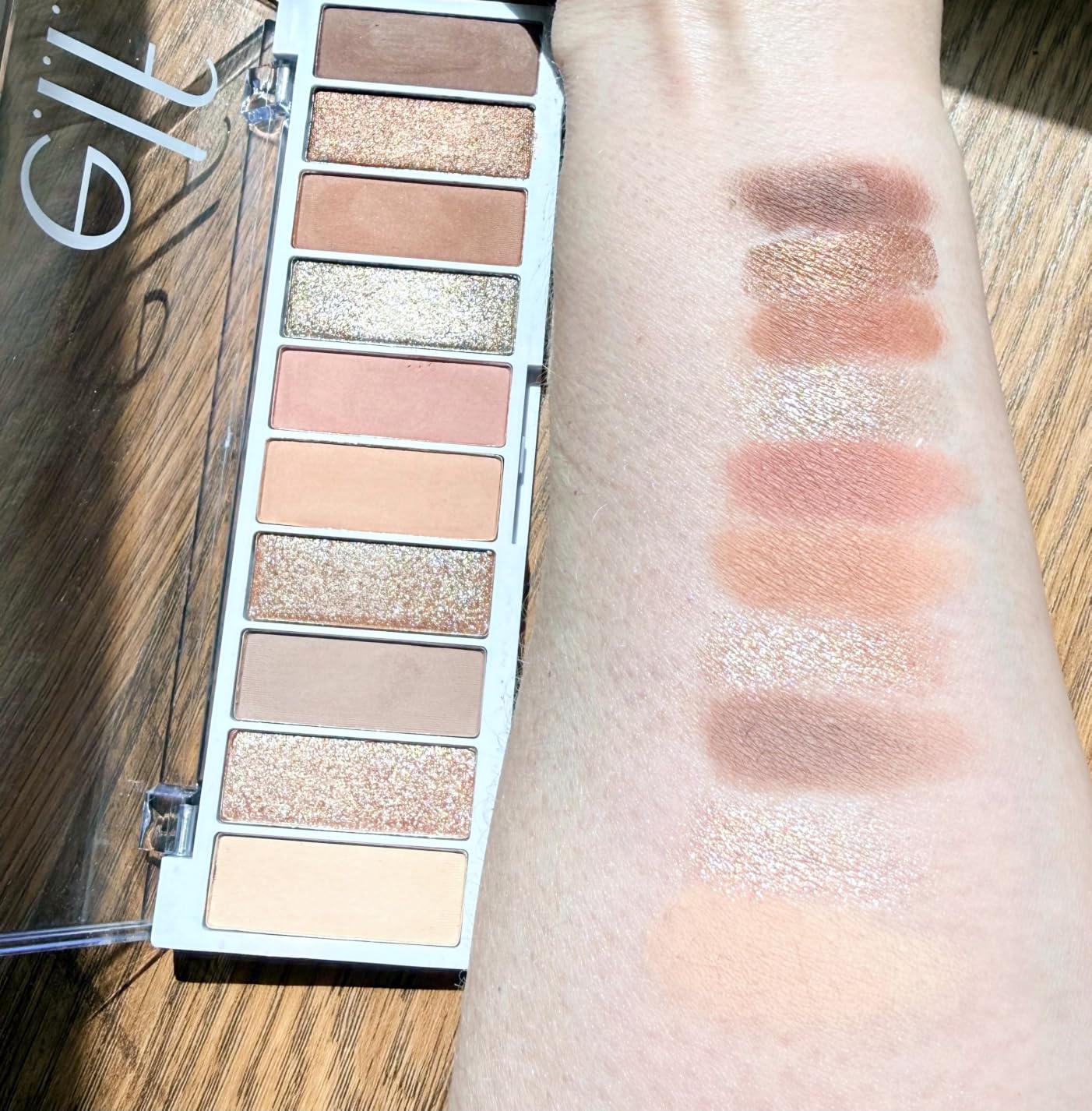 e.l.f. Perfect 10 Eyeshadow Palette, Keep It Ethereal customer photo 1