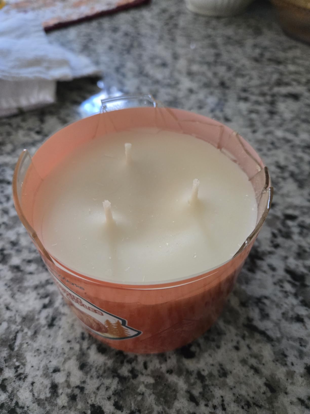 Bath & Body Works 3 Wick Candle, Pumpkin Pecan Waffles customer photo 1