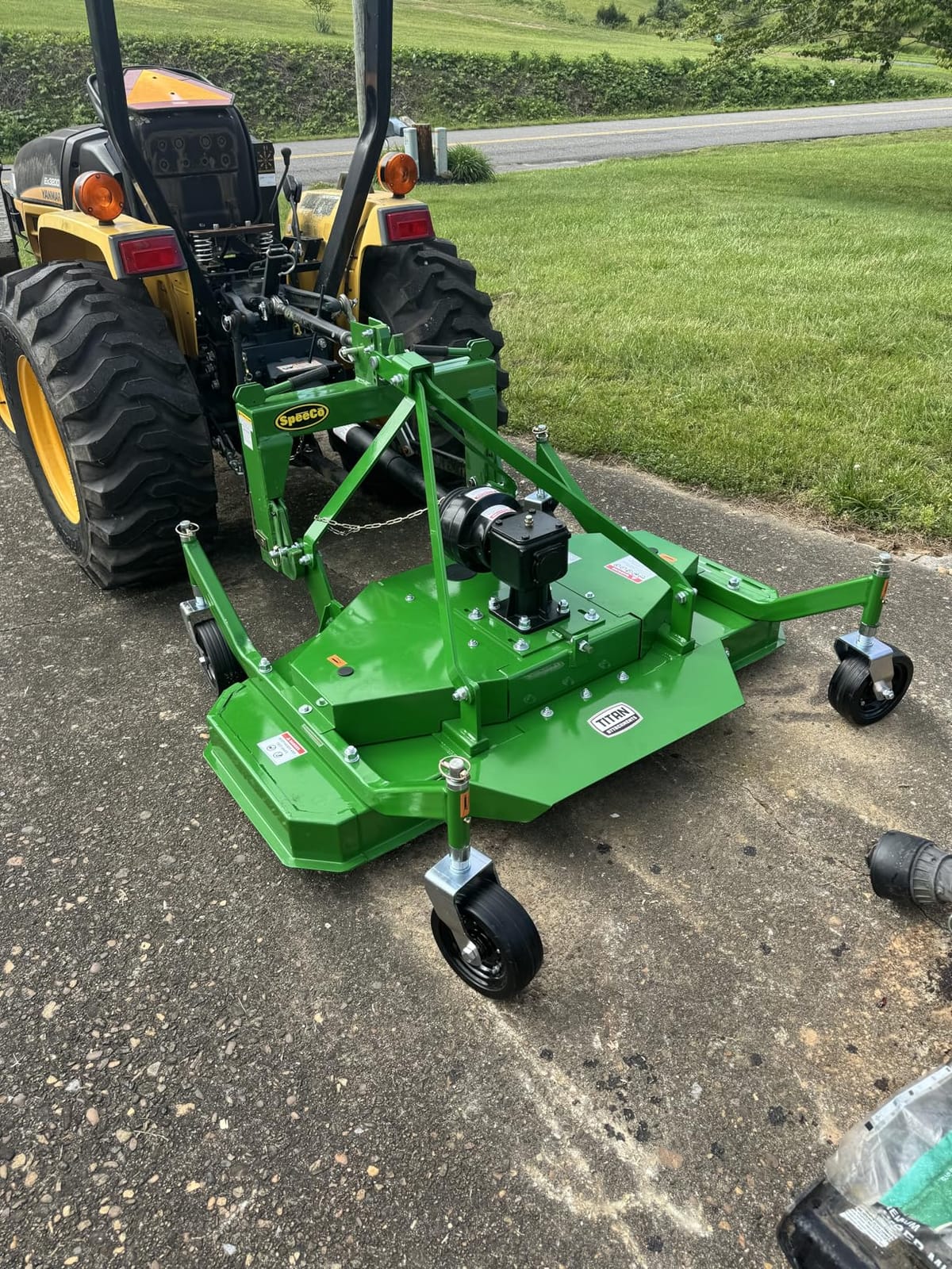 SpeeCo 3-Point Tractor Quick Hitch, Category 1, Orange customer photo 2