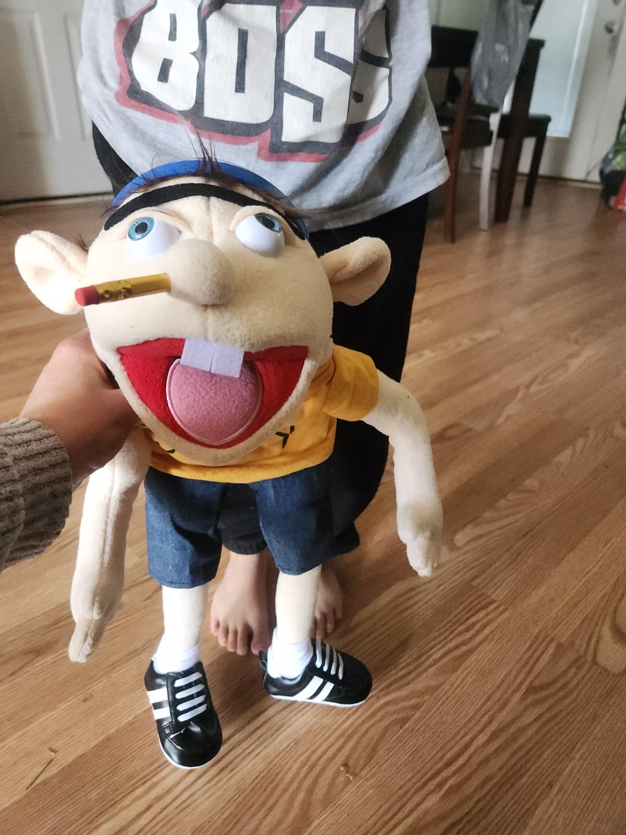 Official SML Merch Puppet - Jeffy customer photo 2
