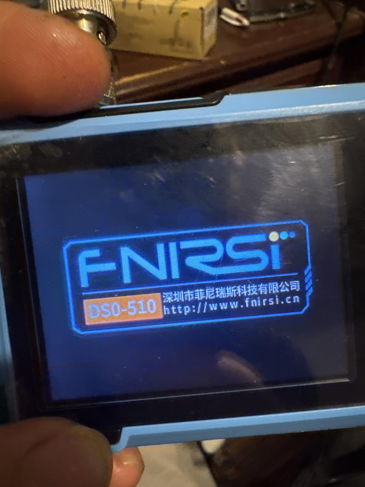 FNIRSI DSO-510 2-in-1 10MHz Handheld Oscilloscope DDS Signal Generator customer photo 1