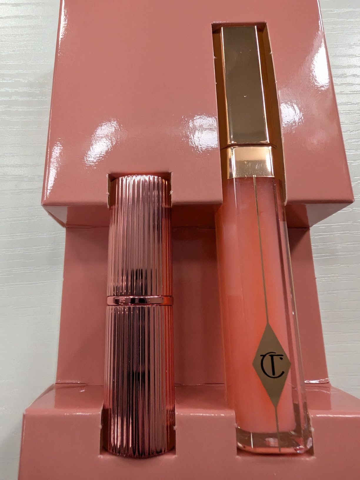 Charlotte Tilbury Icon Baby Lip Duo Kit - Mini Lipstick & Full Size Gloss customer photo 2