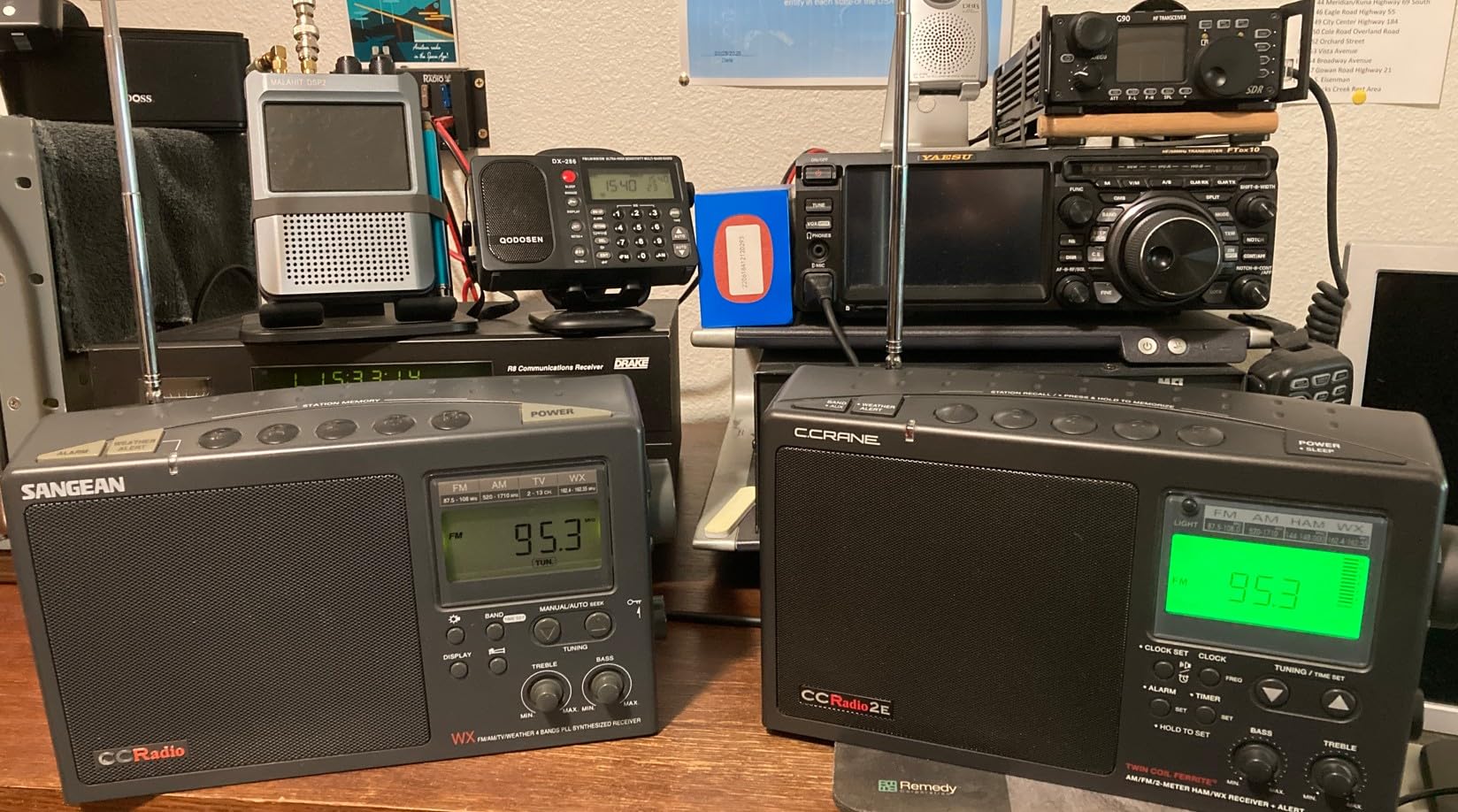 C. Crane CCRadio Solar with Bluetooth Receiving, Emergency Crank NOAA Weather AM/FM– Multi Powered Radio - Built in LED Flashlight and Cellphone Charger customer photo 1