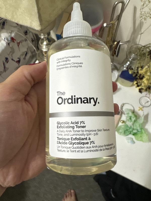 The Ordinary Glycolic Acid 7% Exfoliating Toner, Brightening and Smoothing Daily Toner for More Even-Looking Skin Tone customer photo 2