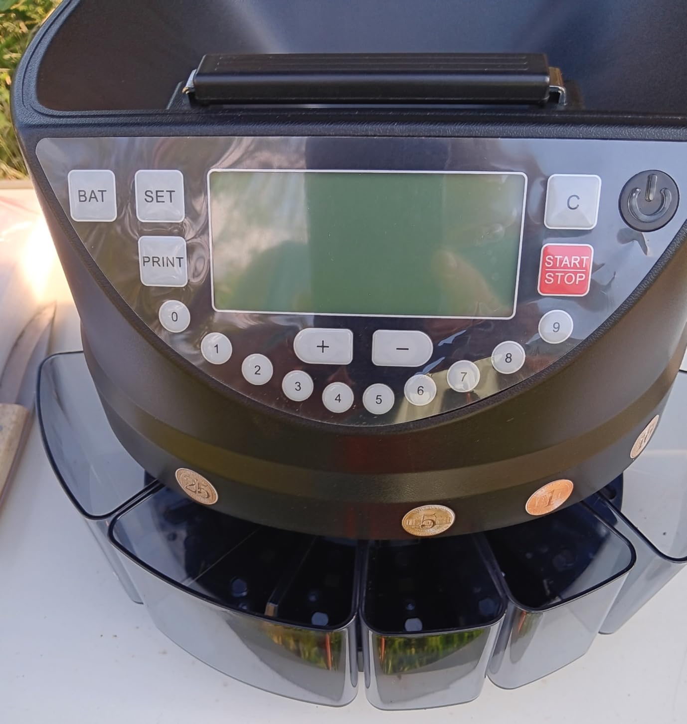 Aneken Coin Counter and Sorter with TFT Display - Accurate Sorting Machine for 5 Denominations, Smooth Operation at Up to 350 Coins Per Minute, Ideal for Efficient Money Management customer photo 2