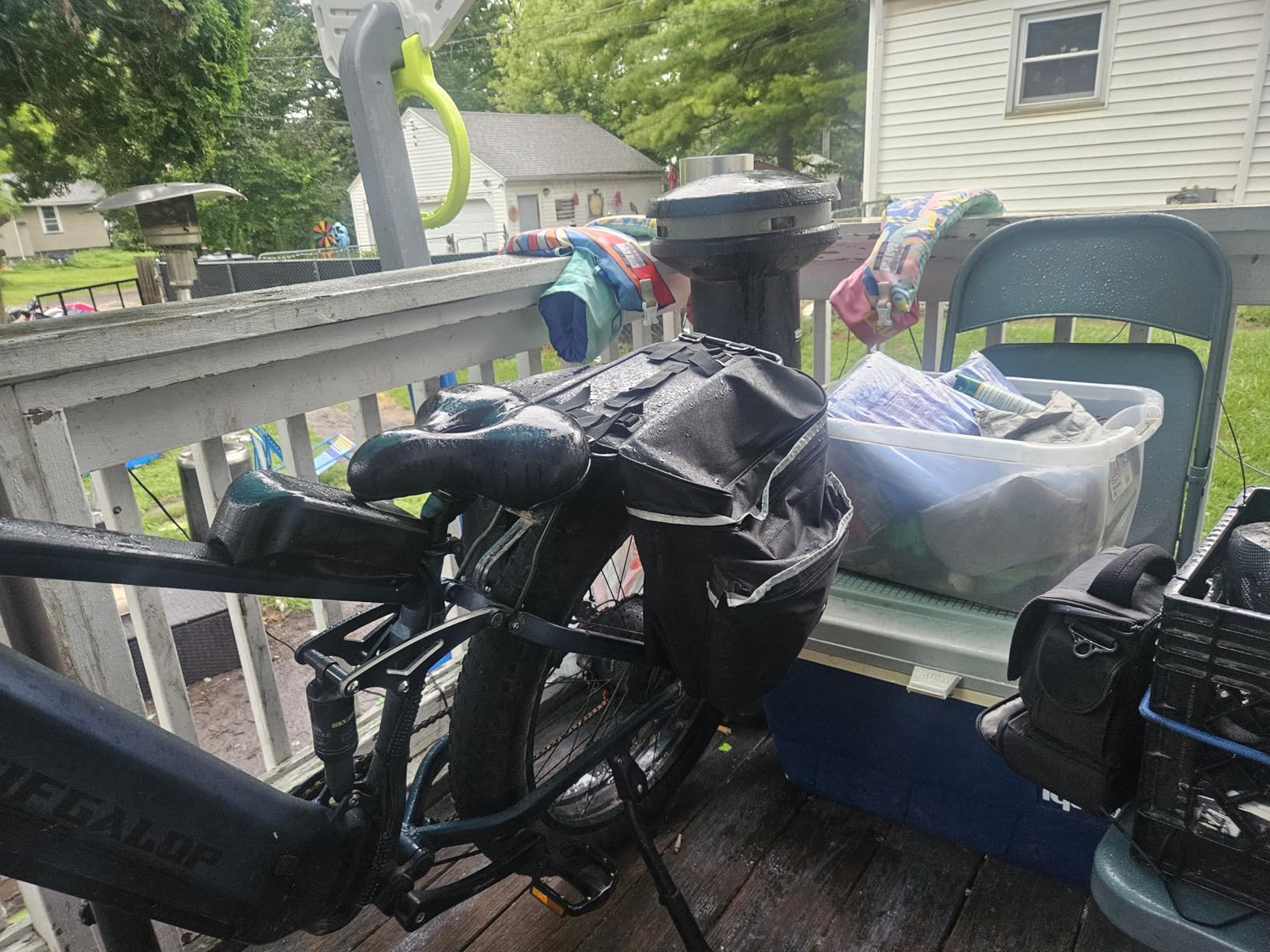 ANCHOM Bike Panniers with Rain Cover, 34L Bicycle Saddle Bags for Rear Rack customer photo 1