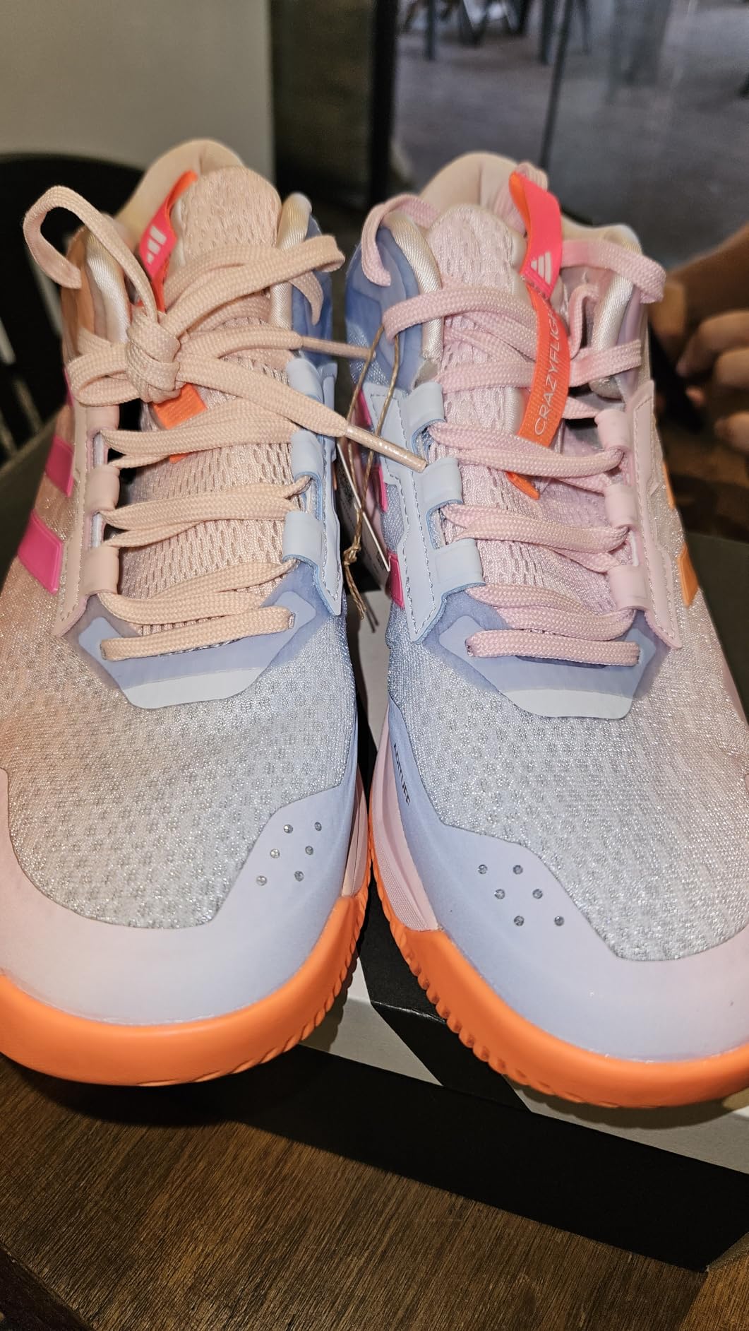 adidas Women's Crazyflight 6 Mid Top Indoor Shoe customer photo 1