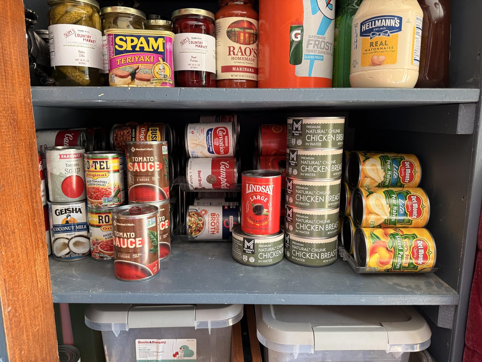 Can Organizer for Pantry, 3 Tier Rolling Can Storage Organizer Pantry customer photo 2