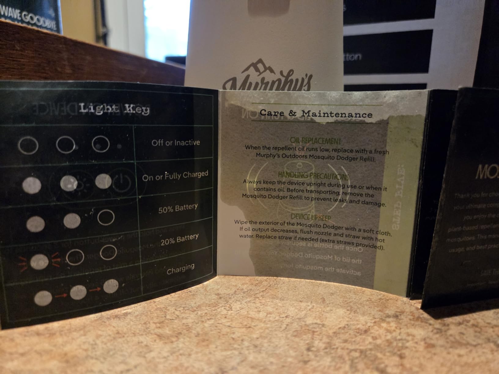 Murphy's Naturals Mosquito Repellent Device, for Patio & Outdoor Use customer photo 2